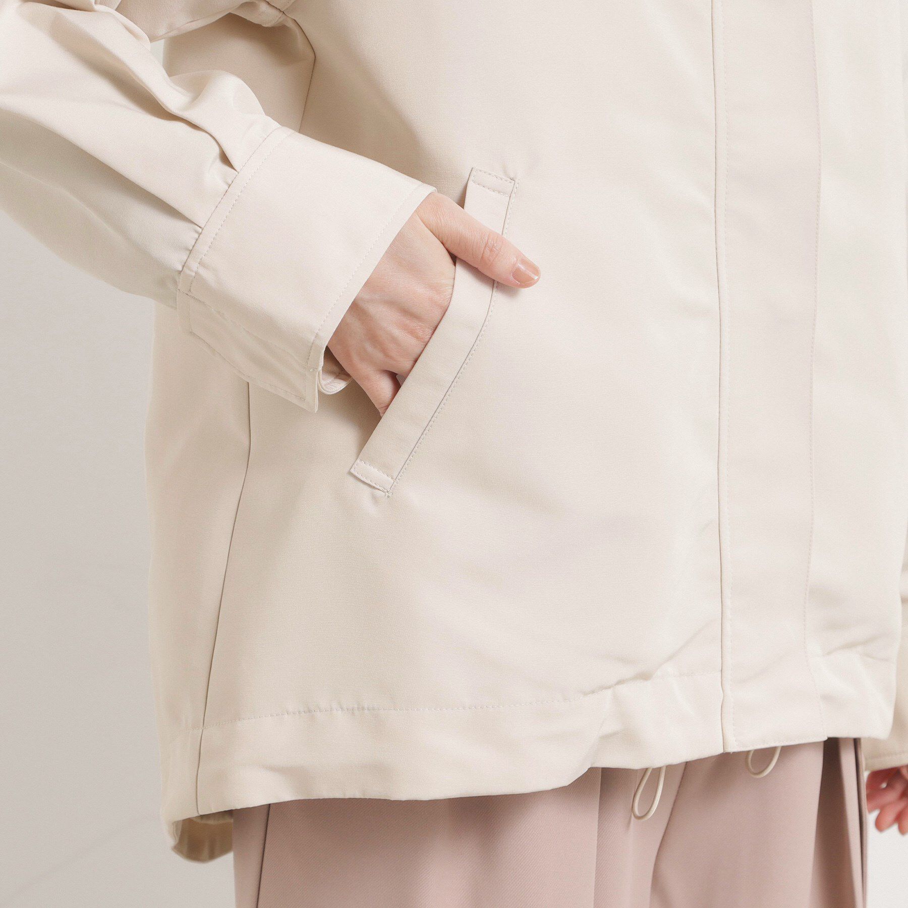 ITS&rsquo;DEMO「【撥水／花粉防止／手洗い可】キルトライナー付きマウンテンパーカー」|ブルゾン・スタジャン|