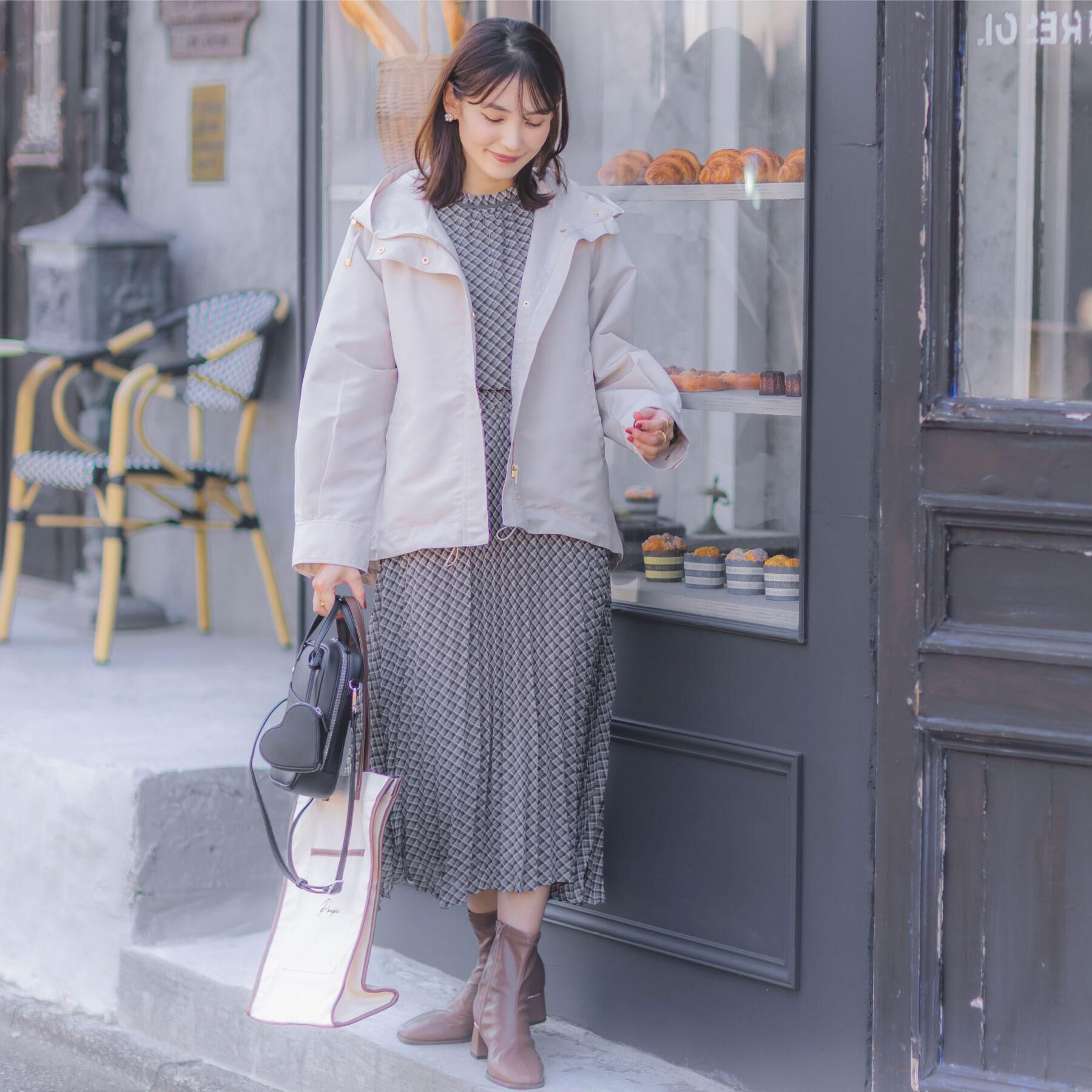 ITS&rsquo;DEMO「【撥水／花粉防止／手洗い可】キルトライナー付きマウンテンパーカー」|ブルゾン・スタジャン|