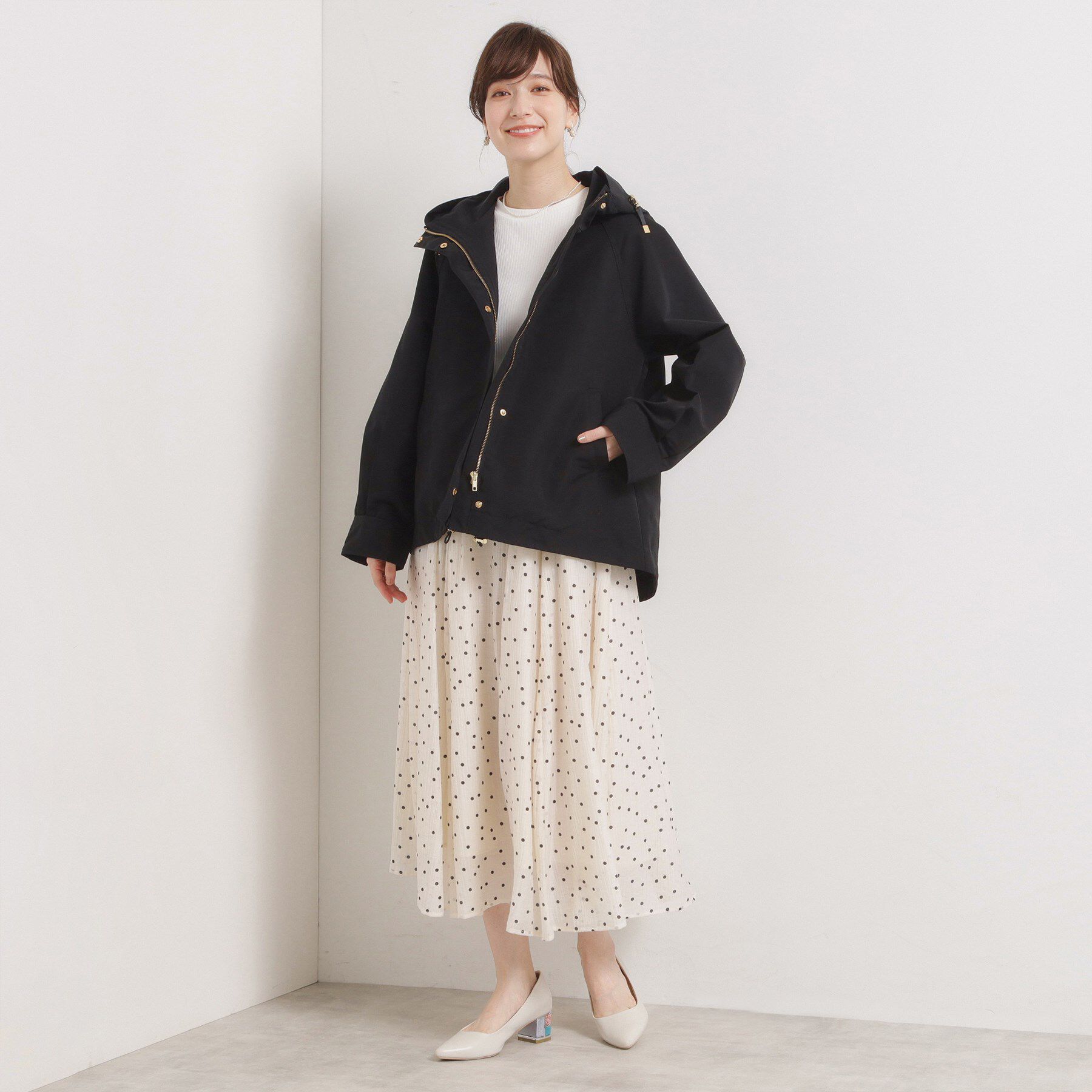 ITS&rsquo;DEMO「【撥水／花粉防止／手洗い可】キルトライナー付きマウンテンパーカー」|ブルゾン・スタジャン|