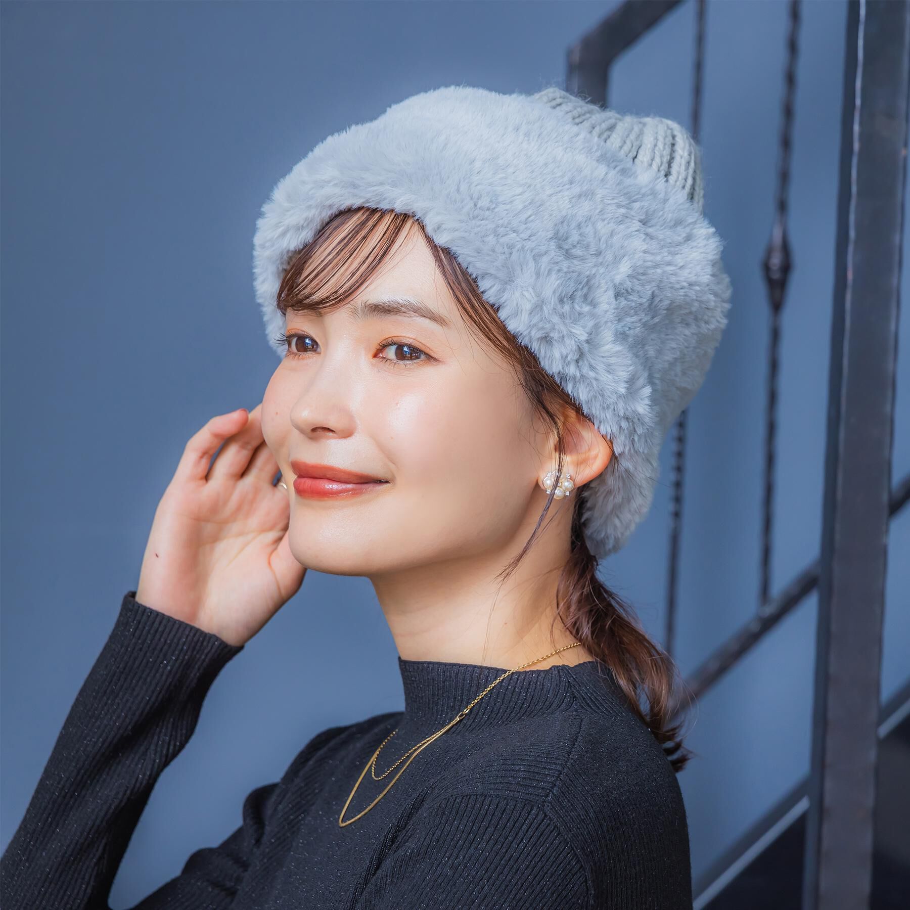 ITS&rsquo;DEMO「ファートーク風ニットワッチ」|ニット帽|