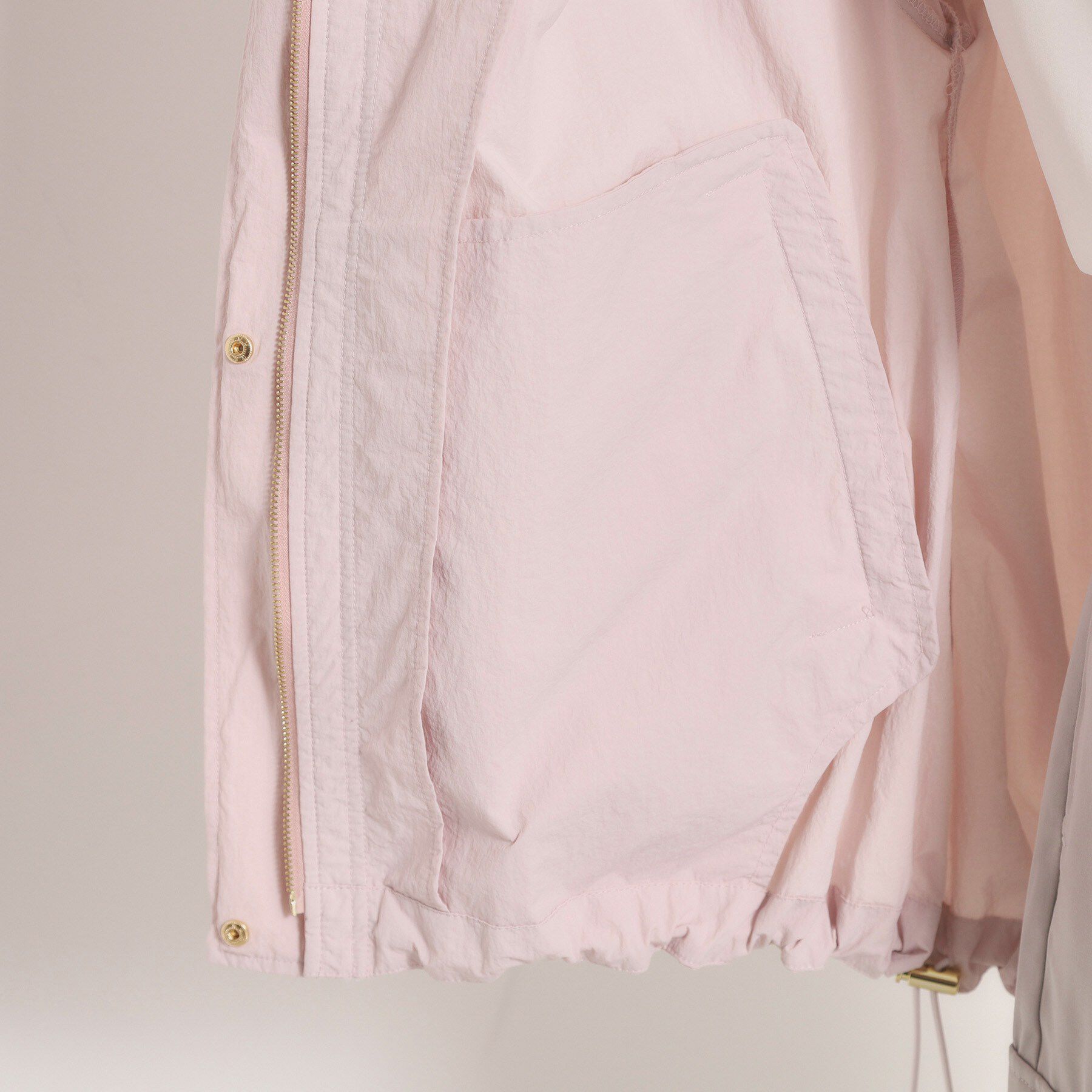 ITS&rsquo;DEMO「【手洗い可／シルエット調整可】ナイロンマンパ」|ブルゾン・スタジャン|