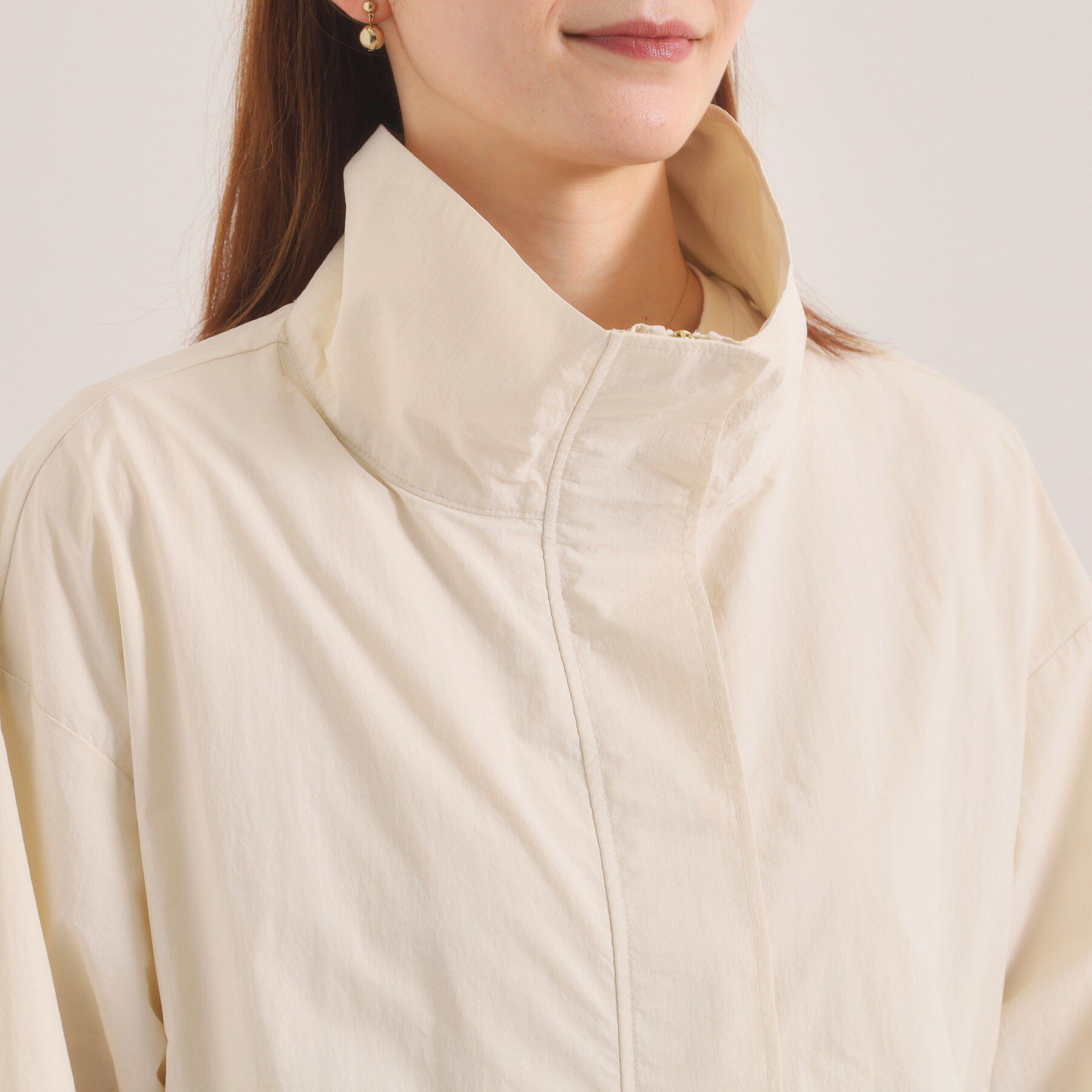 ITS&rsquo;DEMO「【手洗い可／シルエット調整可】ナイロンマンパ」|ブルゾン・スタジャン|