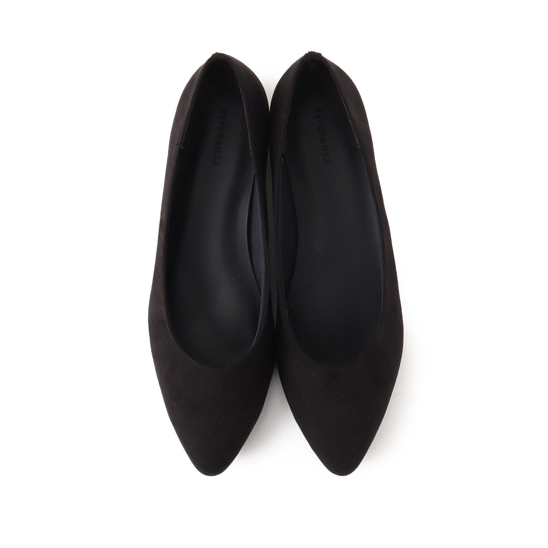 ESPERANZA「《定番》晴雨兼用クッションフラットパンプス」|パンプス|