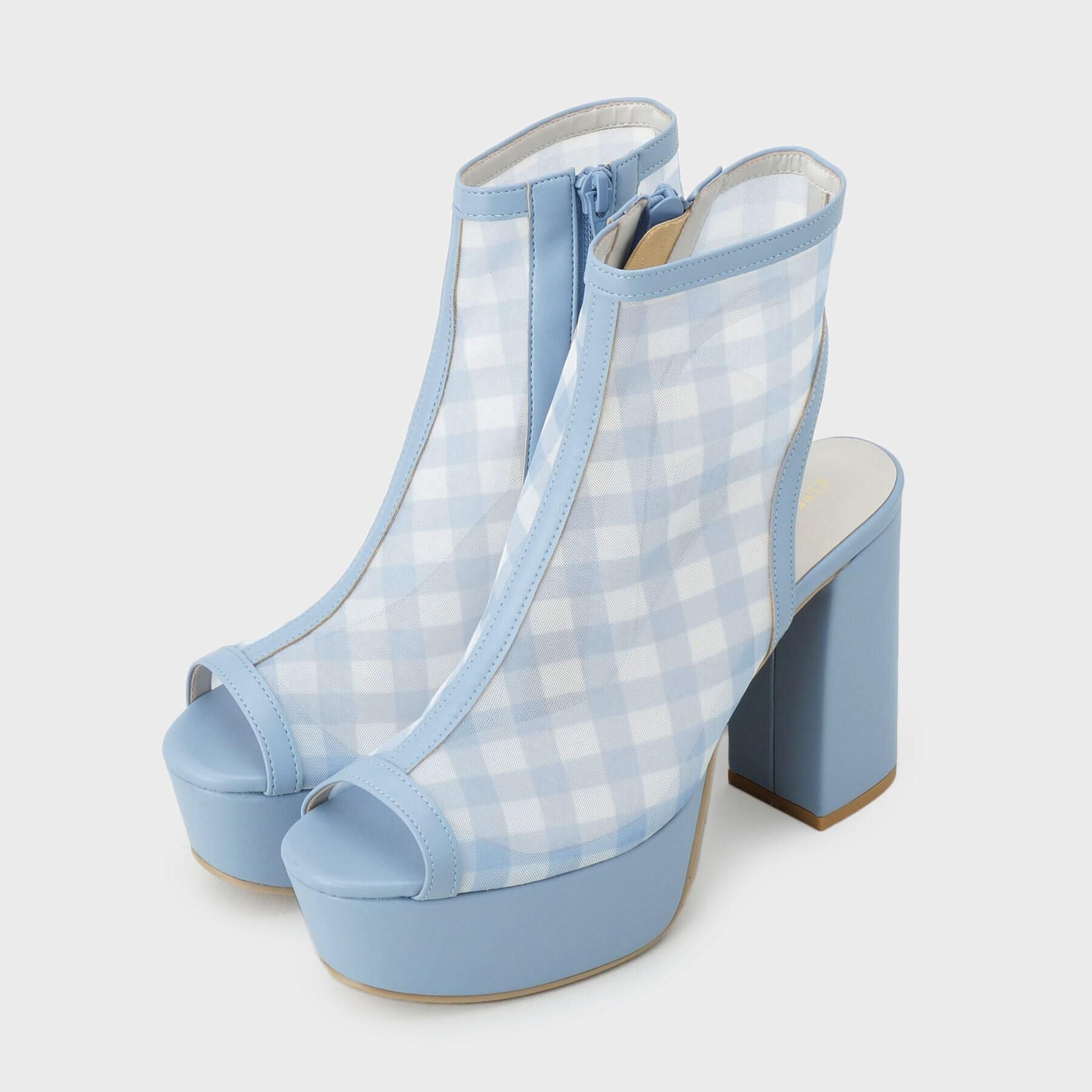 ESPERANZA「厚底ラク盛りブーツヒールサンダル」|ショートブーツ|