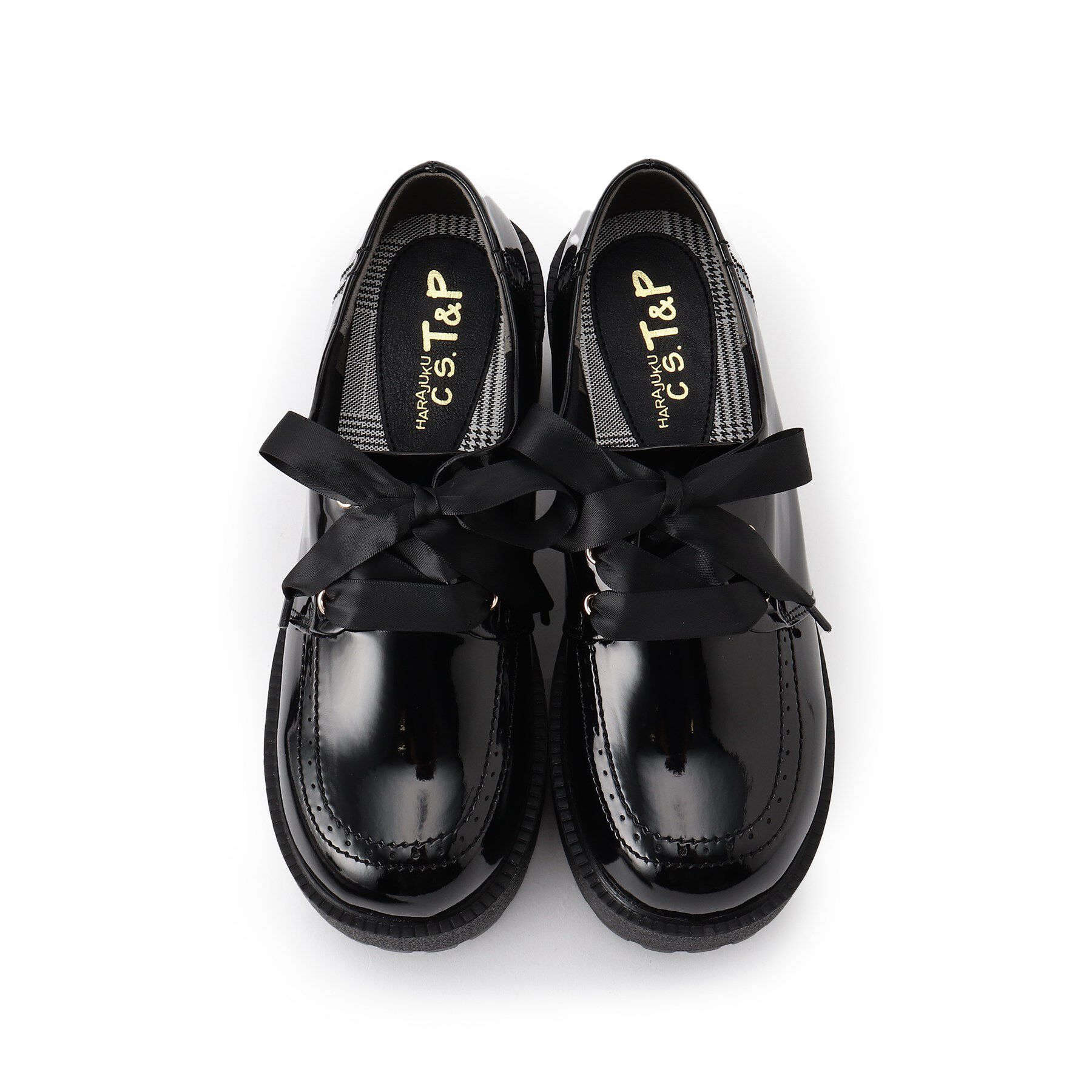 csT&P「厚底レースアップシューズ」|パンプス|