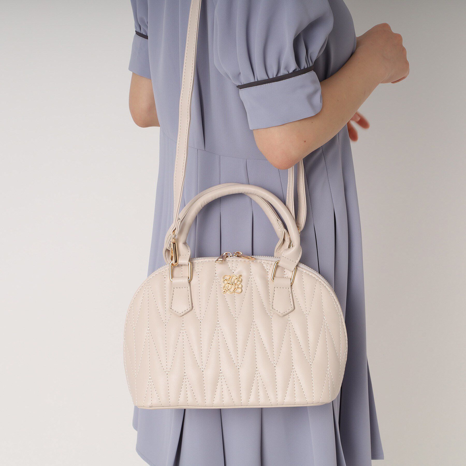 Ober Tashe「キルティング 2WAY ショルダーバッグ ボストン」|ショルダー・メッセンジャー|