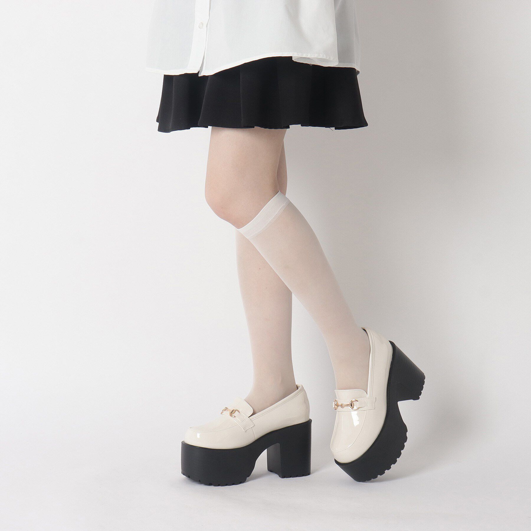 csT&P「厚底ビット付きローファーパンプス」|パンプス|