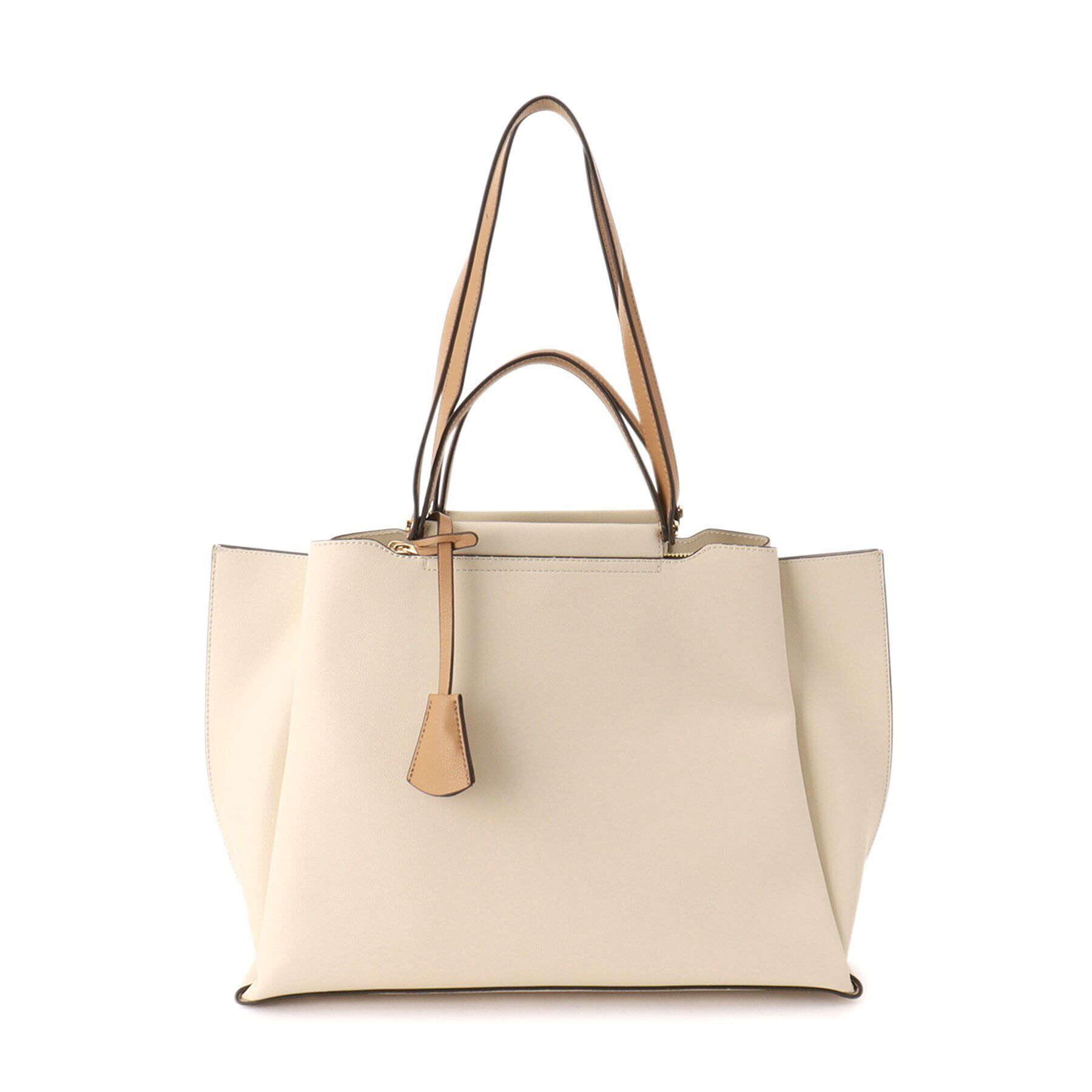 ESPERANZA「【大容量／通勤・通学にピッタリ】横型A4トートバッグ」|トートバッグ|アイボリー(004)