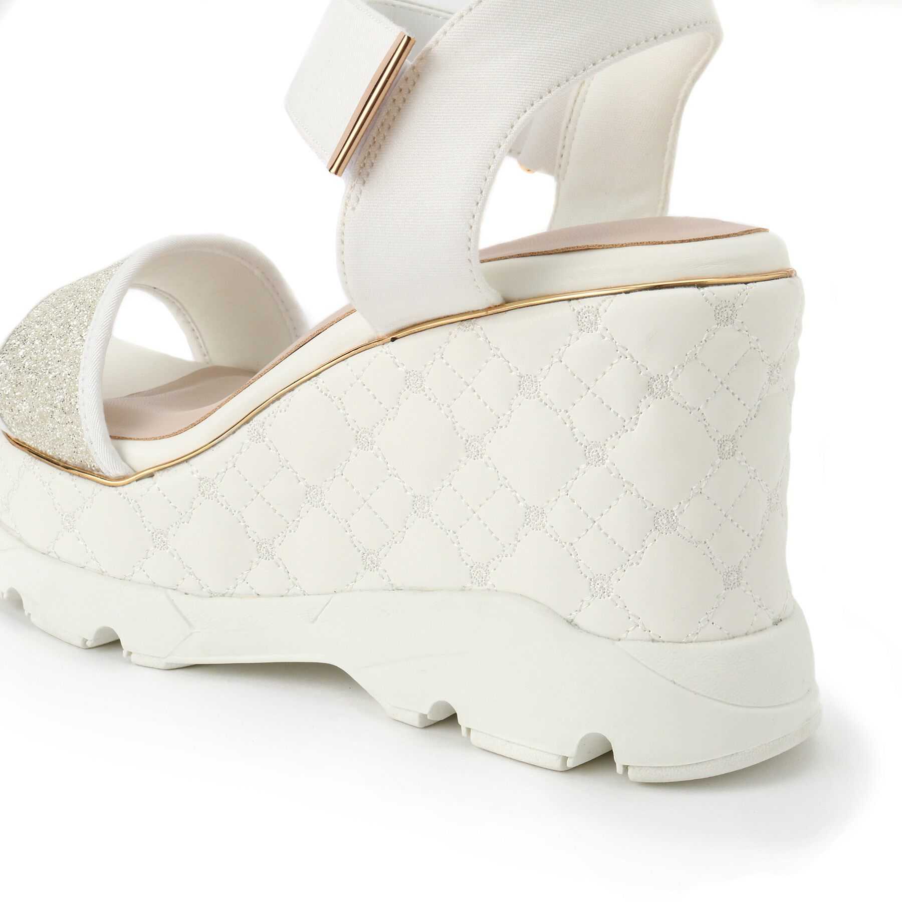 ESPERANZA「キルティングウェッジソールスポサン」|サンダル|