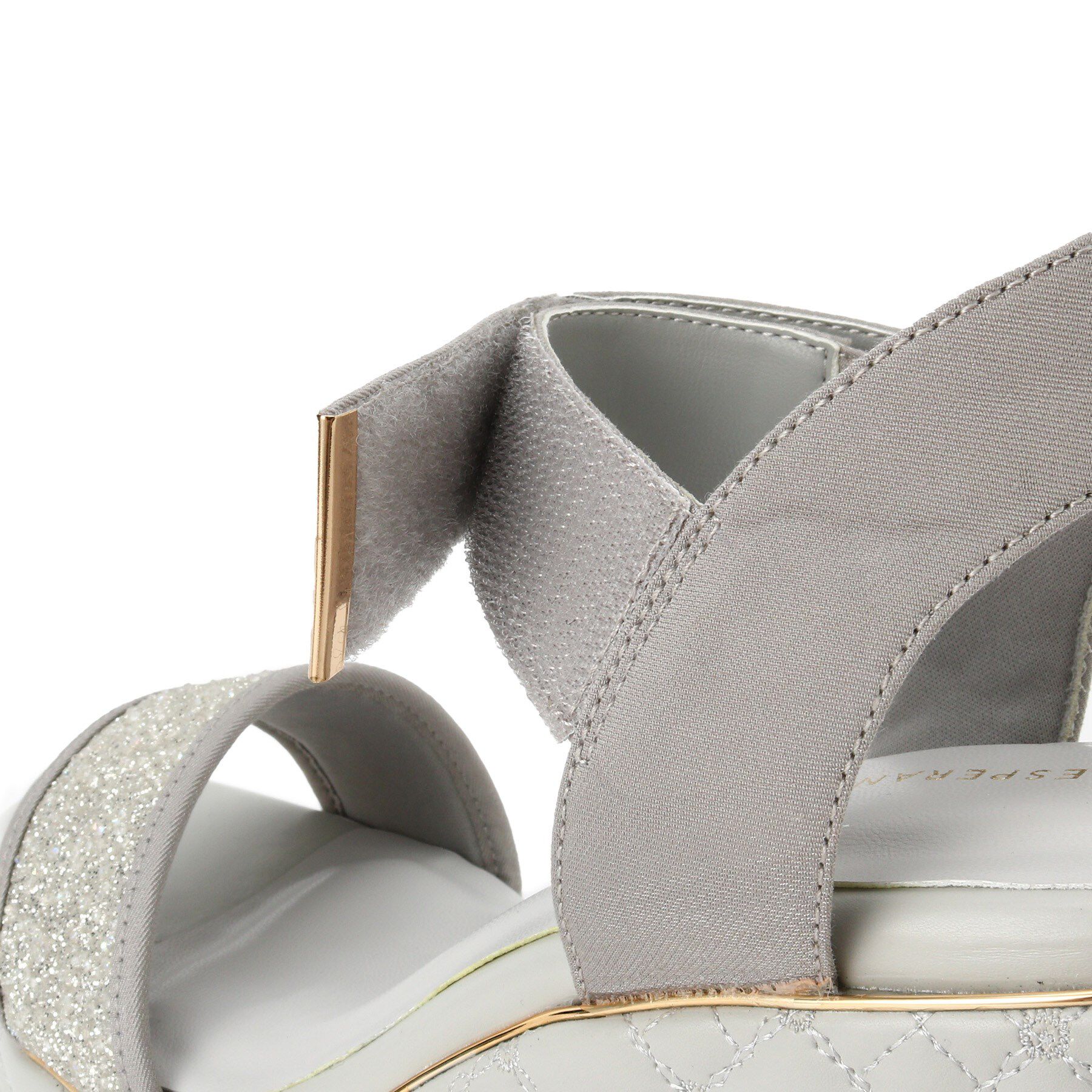 ESPERANZA「キルティングウェッジソールスポサン」|サンダル|