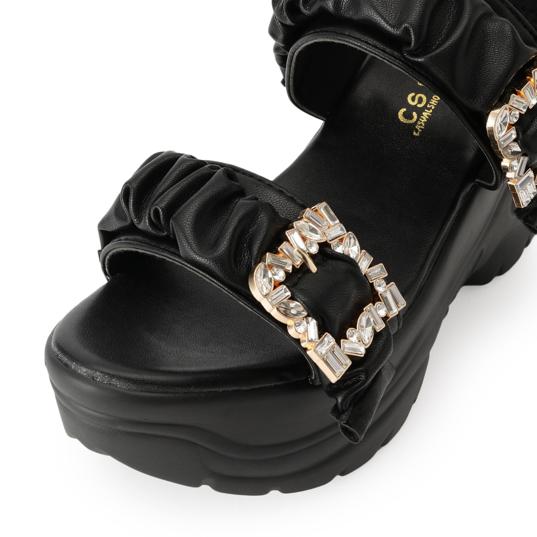 csT&P「厚底バックルサンダル」|サンダル|