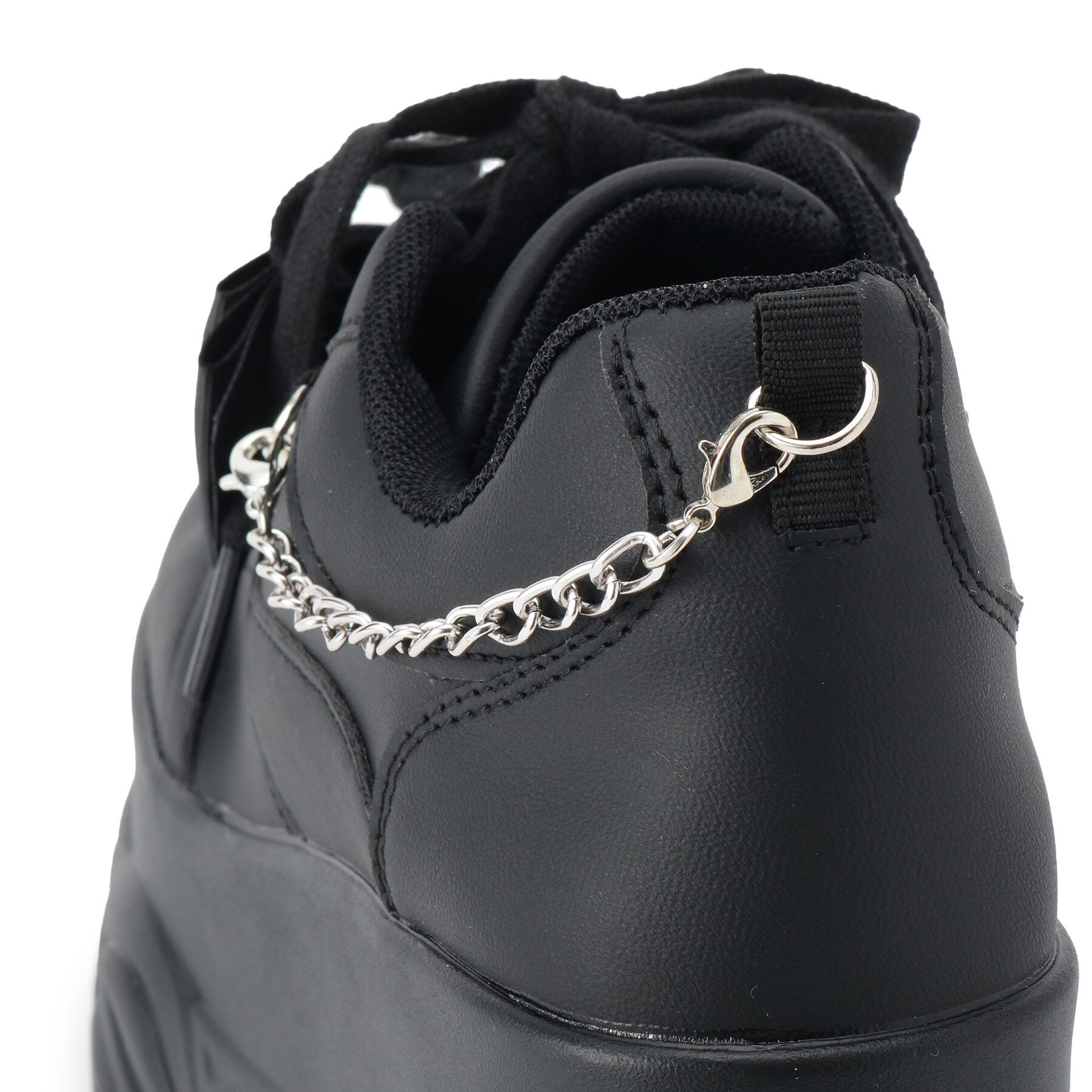 csT&P「クマ&times;チェ―ン付き厚底インヒールスニーカー」|スニーカー|