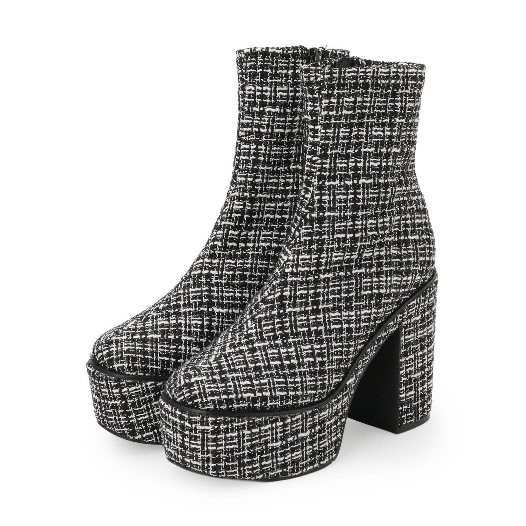 csT&P「厚底シンプルブーツ」|ショートブーツ|