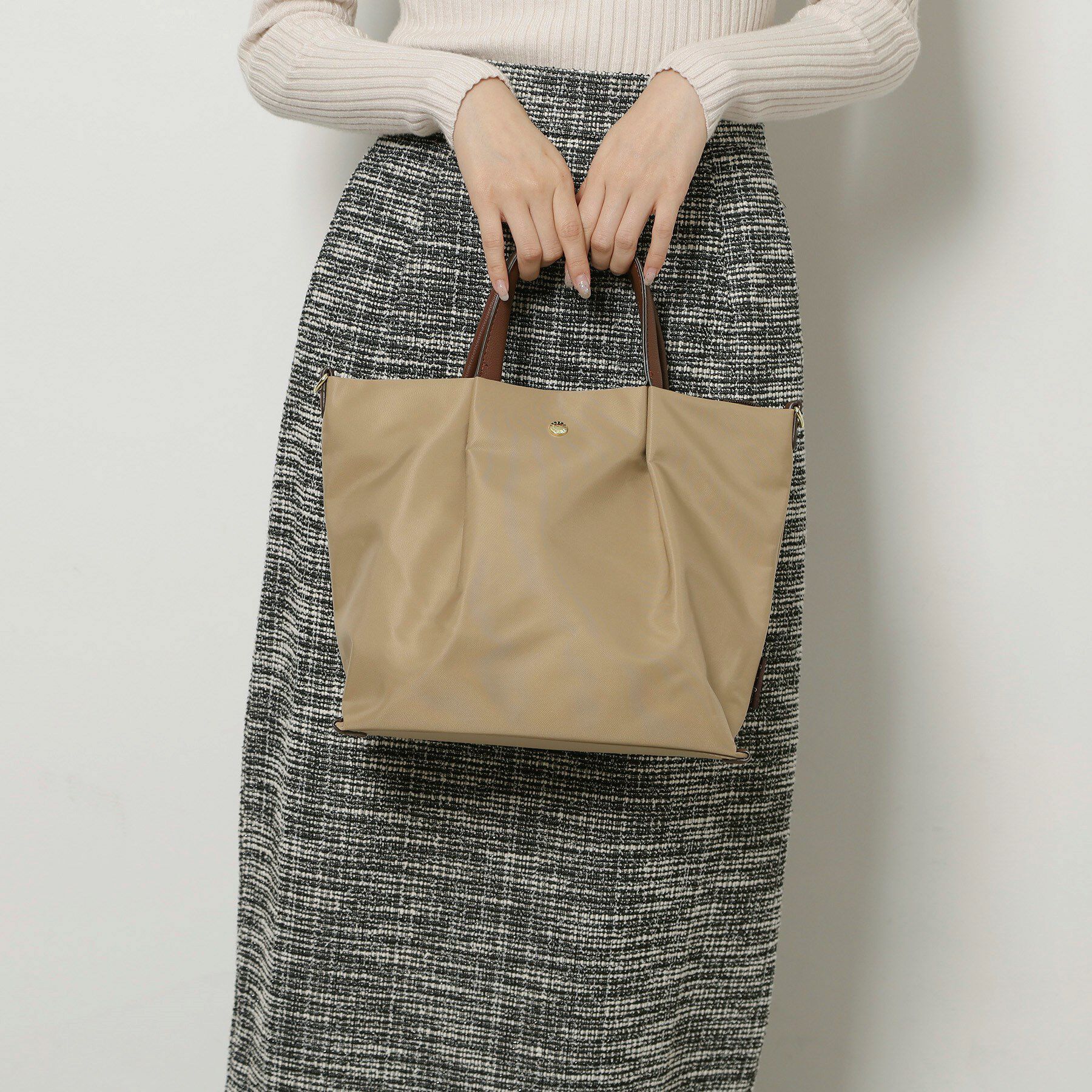 ESPERANZA「肩楽 2WAYショルダーギャザーバッグ」|ショルダー・メッセンジャー|