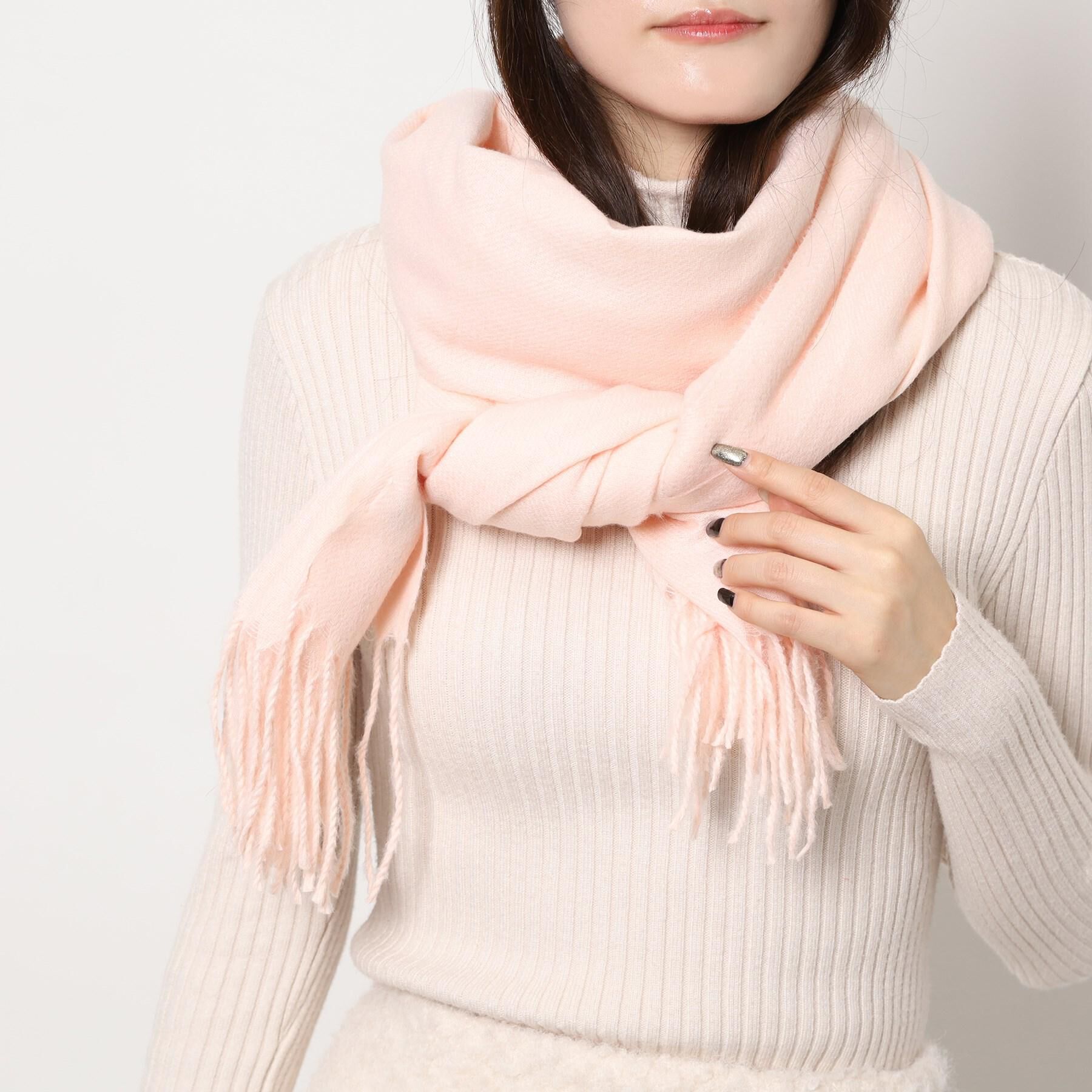 Ober Tashe「ソフトタッチストール」|ストール|ピンク(072)