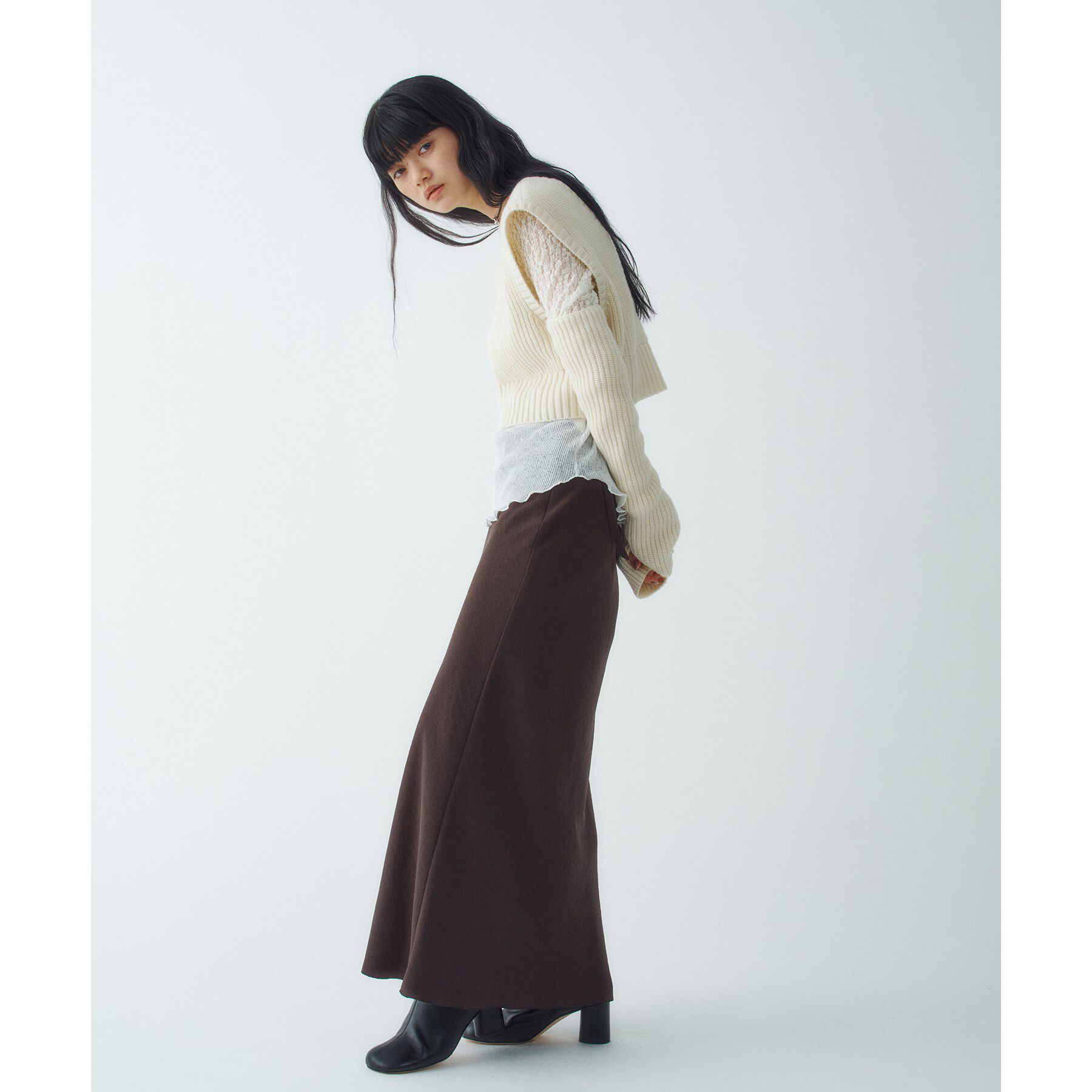 CODE A「dual form vest knit」|ニット・セーター|