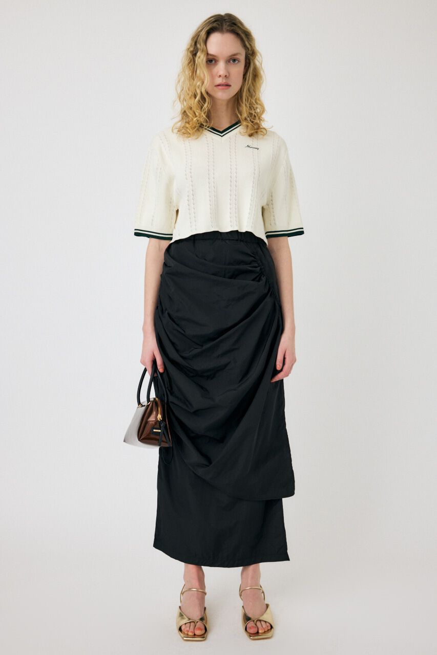 MOUSSY「DRAWSTRING GATHER スカート」|スカート|