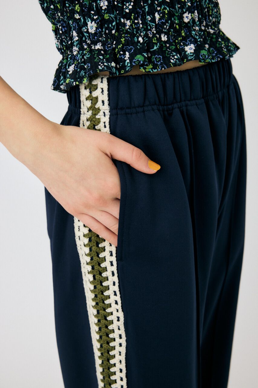 MOUSSY「CROCHET SIDE LINE パンツ」|その他|