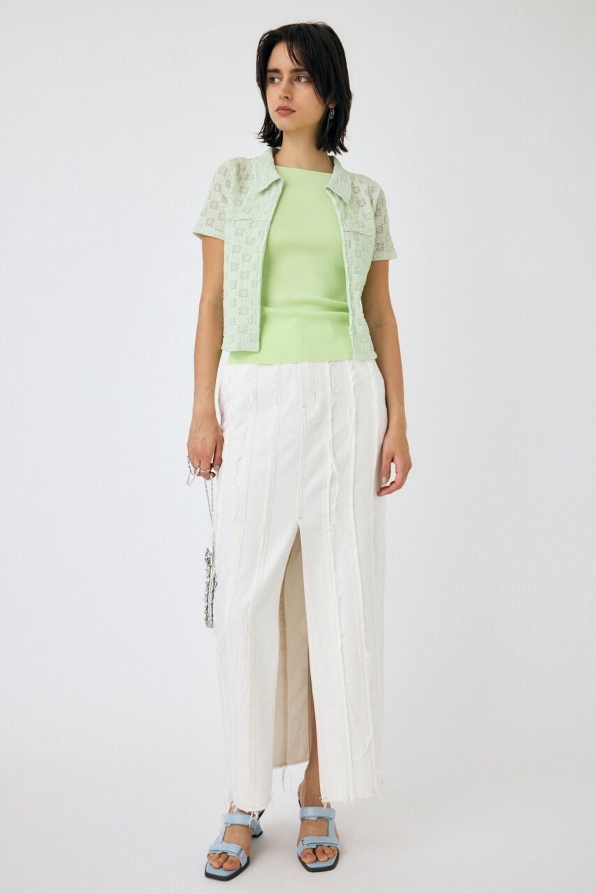 MOUSSY「LACY SWITCHING トップス」|Tシャツ・カットソー|