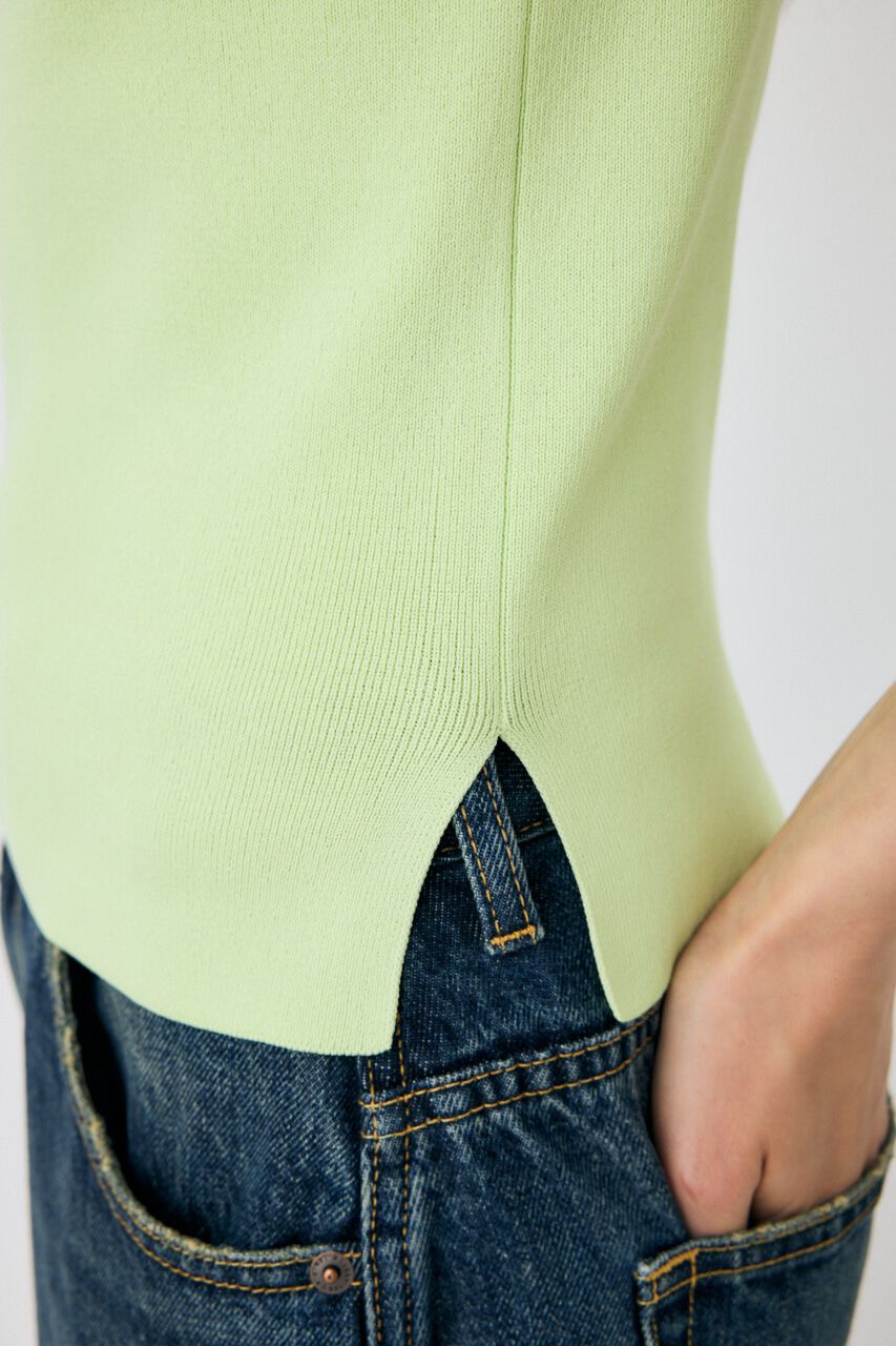 MOUSSY「SQUARE LINE ニットキャミ」|キャミソール|