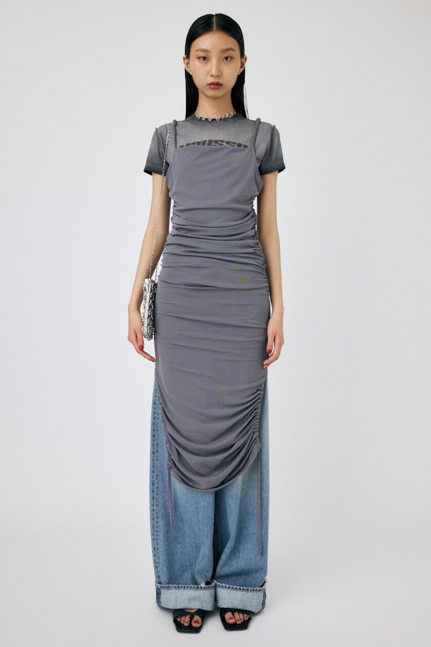MOUSSY「DRAPE CAMI ドレス」|ワンピース|