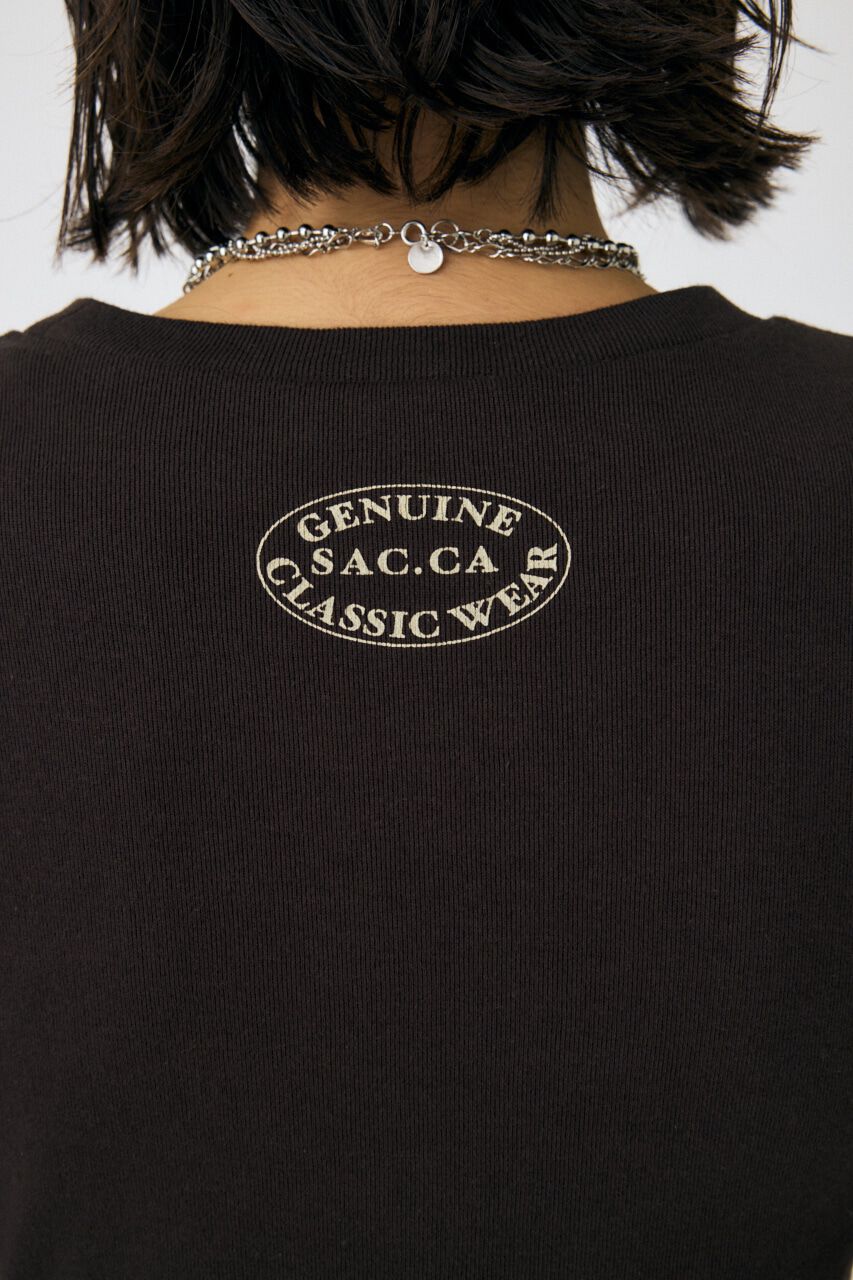 MOUSSY「VINTAGE LABEL Tシャツ」|Tシャツ・カットソー|