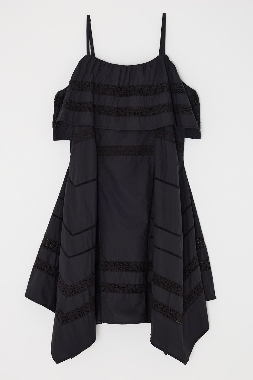 MOUSSY「RUFFLED MINI ドレス」|ワンピース|