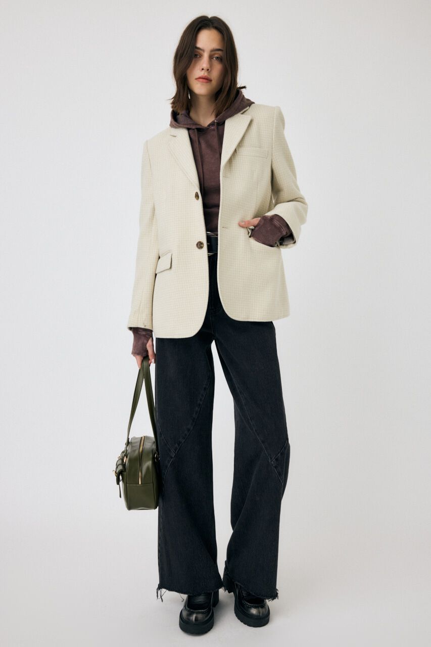 MOUSSY「GARMENT DYE CUT OFF フーディ」|パーカー|