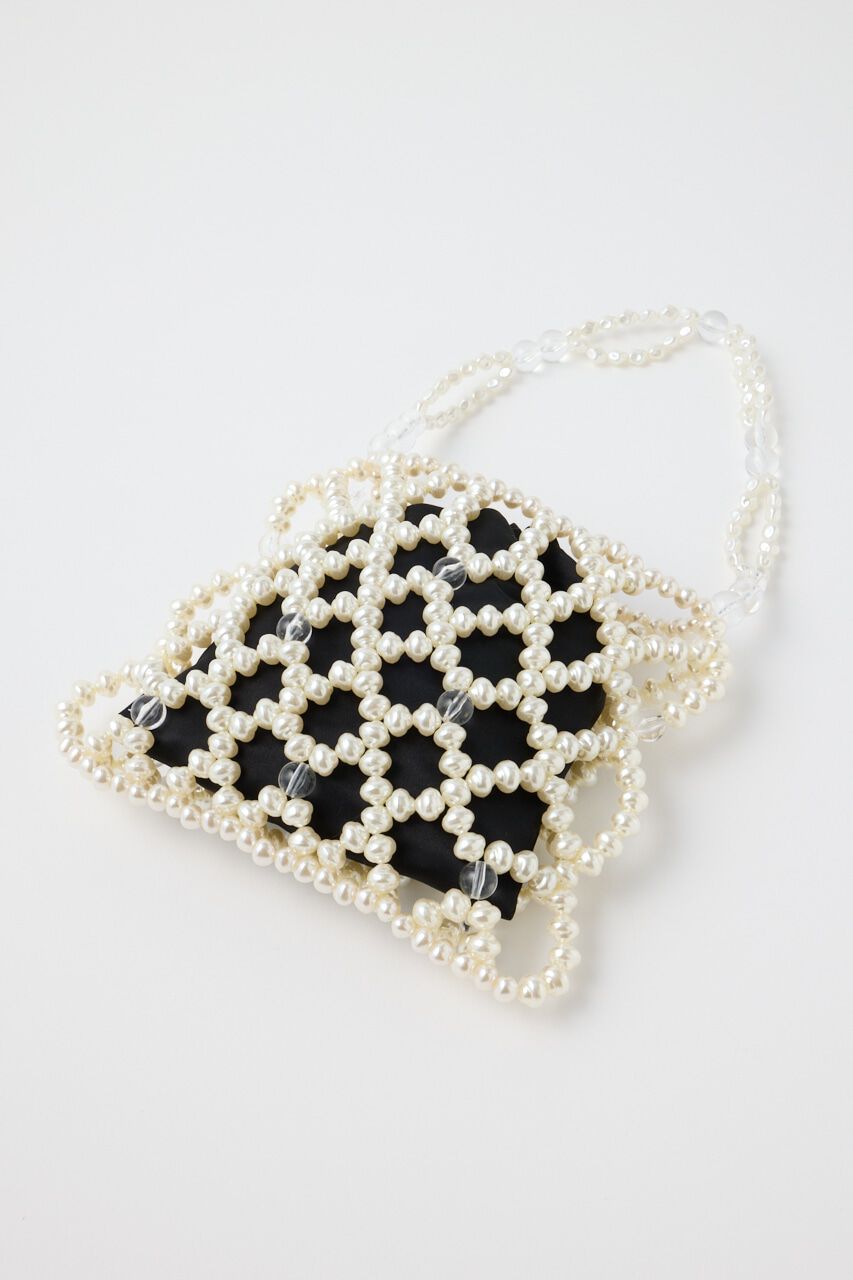 MOUSSY「MIX BEADS パールバッグ」|その他|