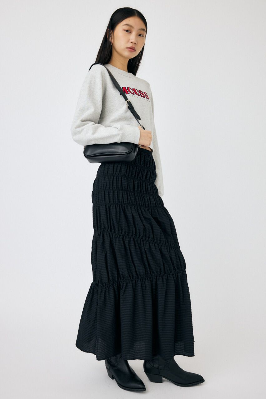 MOUSSY「PLAID GATHER スカート」|スカート|