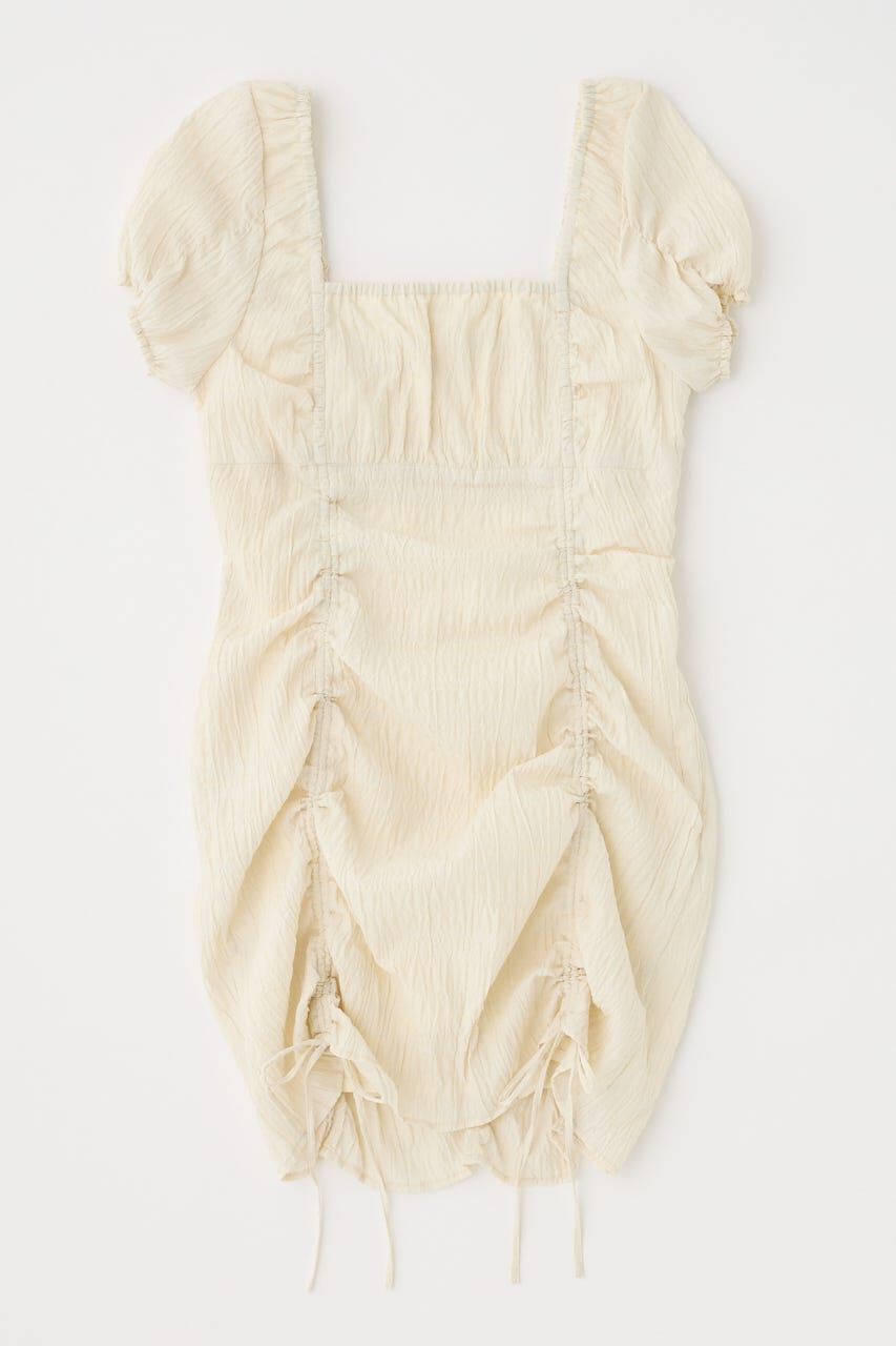 MOUSSY「GATHER RIBBON ミニドレス」|ワンピース|