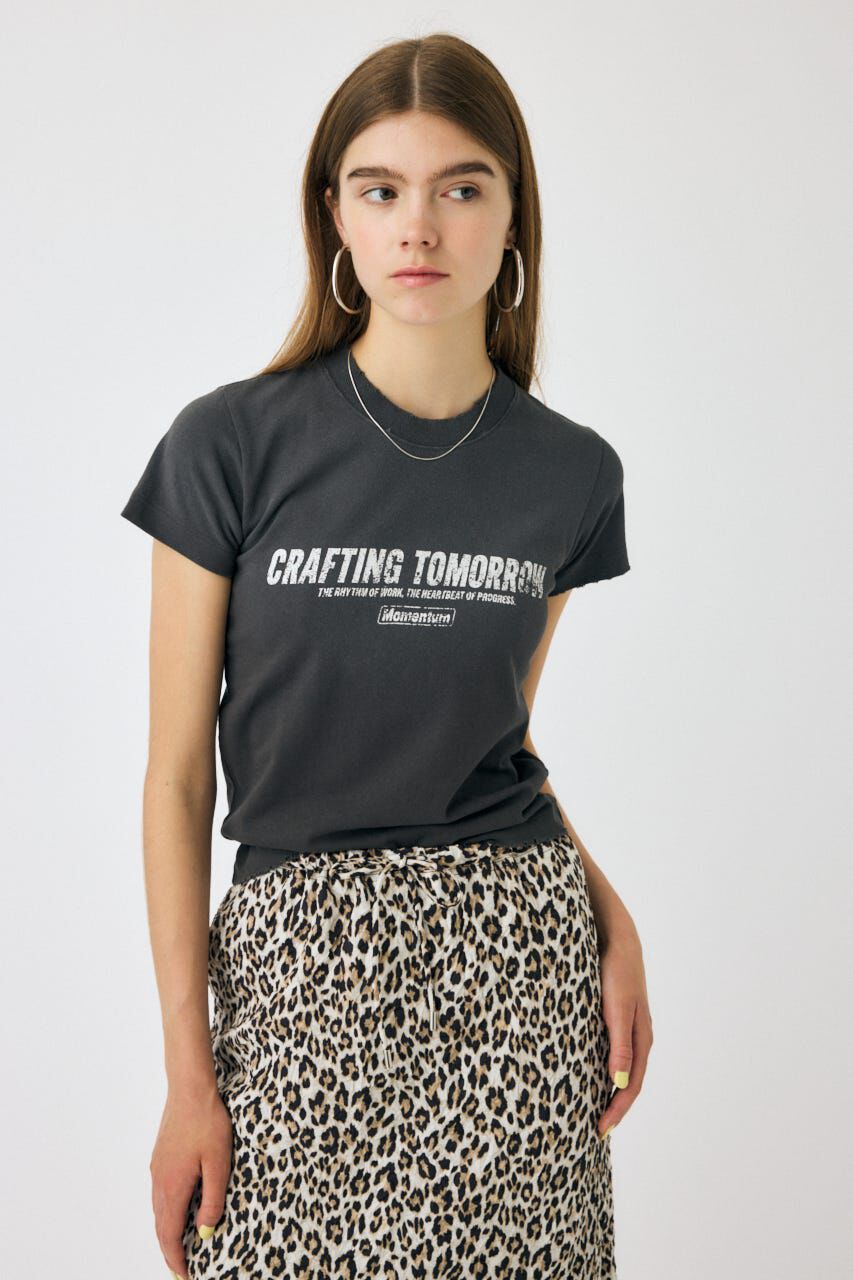 MOUSSY「FADED ロゴ TEE」|Tシャツ・カットソー|