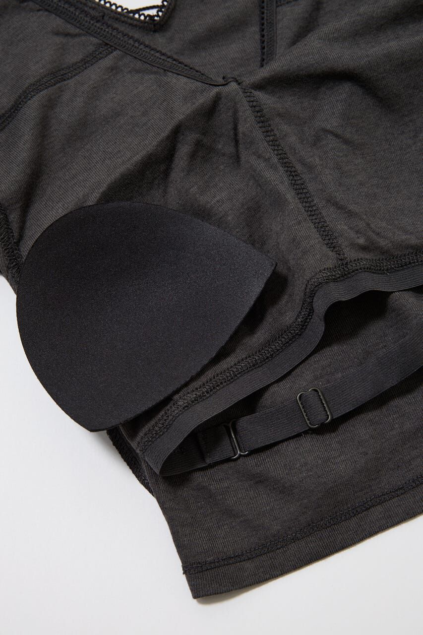 MOUSSY「DEEP V CUP ロングスリーブTEE」|Tシャツ・カットソー|