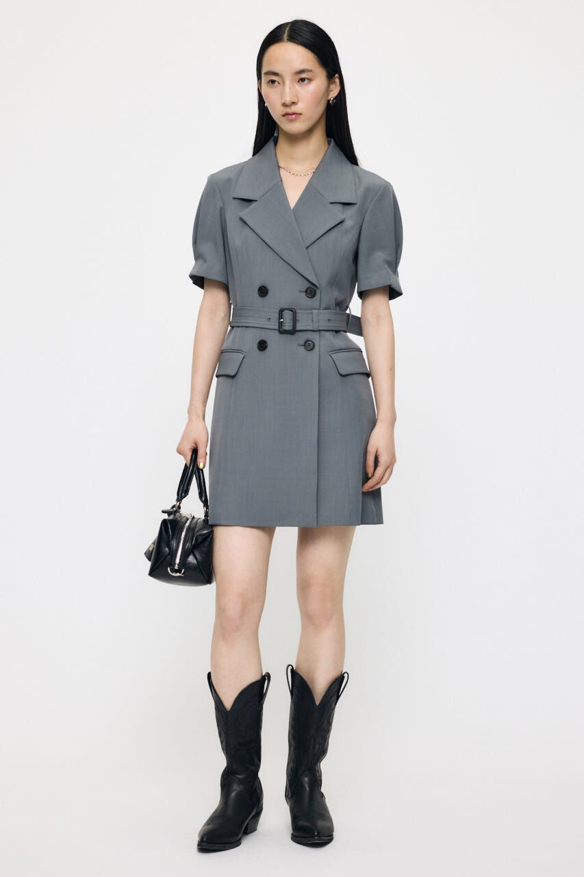 MOUSSY「TRENCH MINI ドレス」|ワンピース|