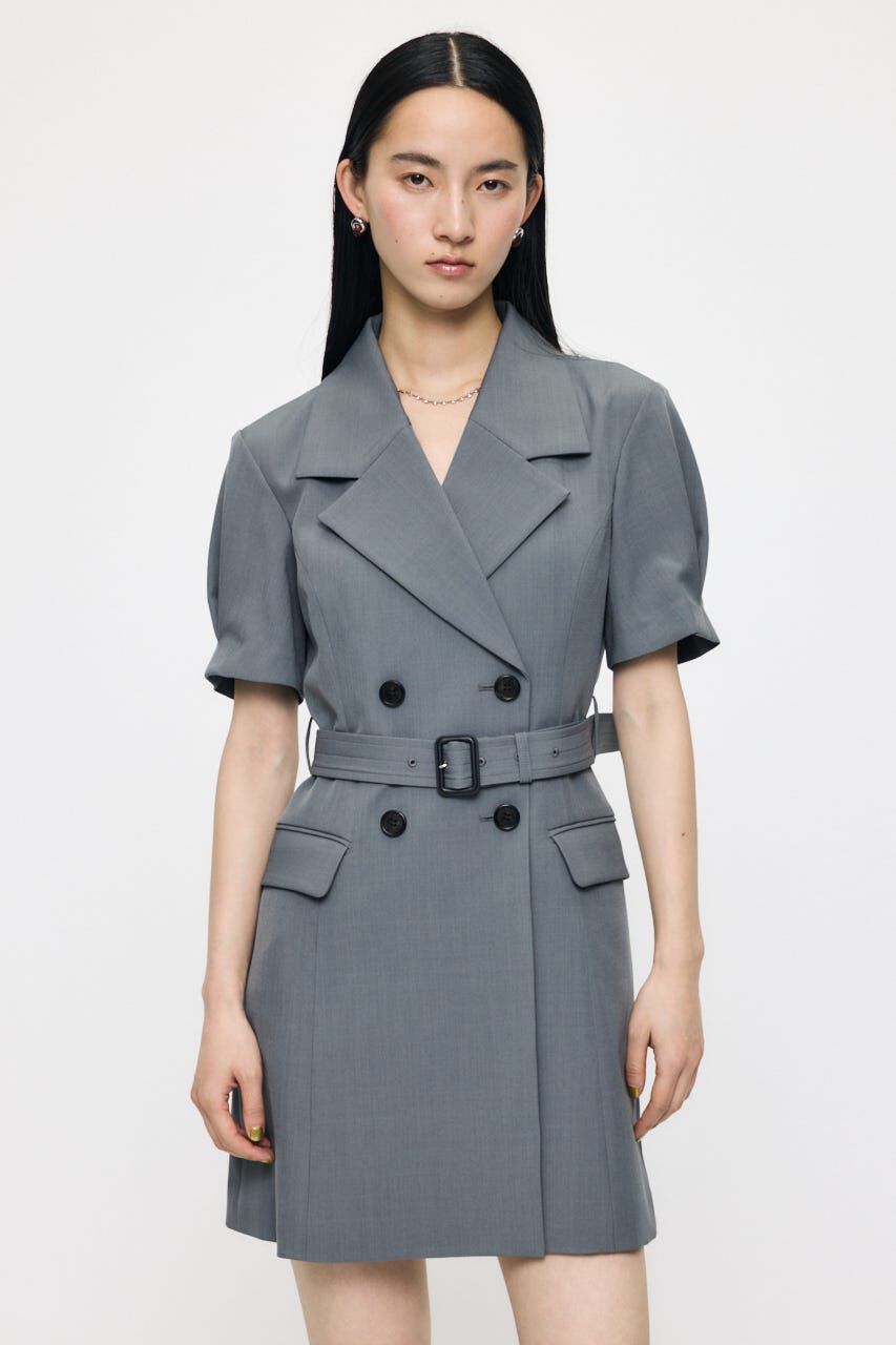 MOUSSY「TRENCH MINI ドレス」|ワンピース|