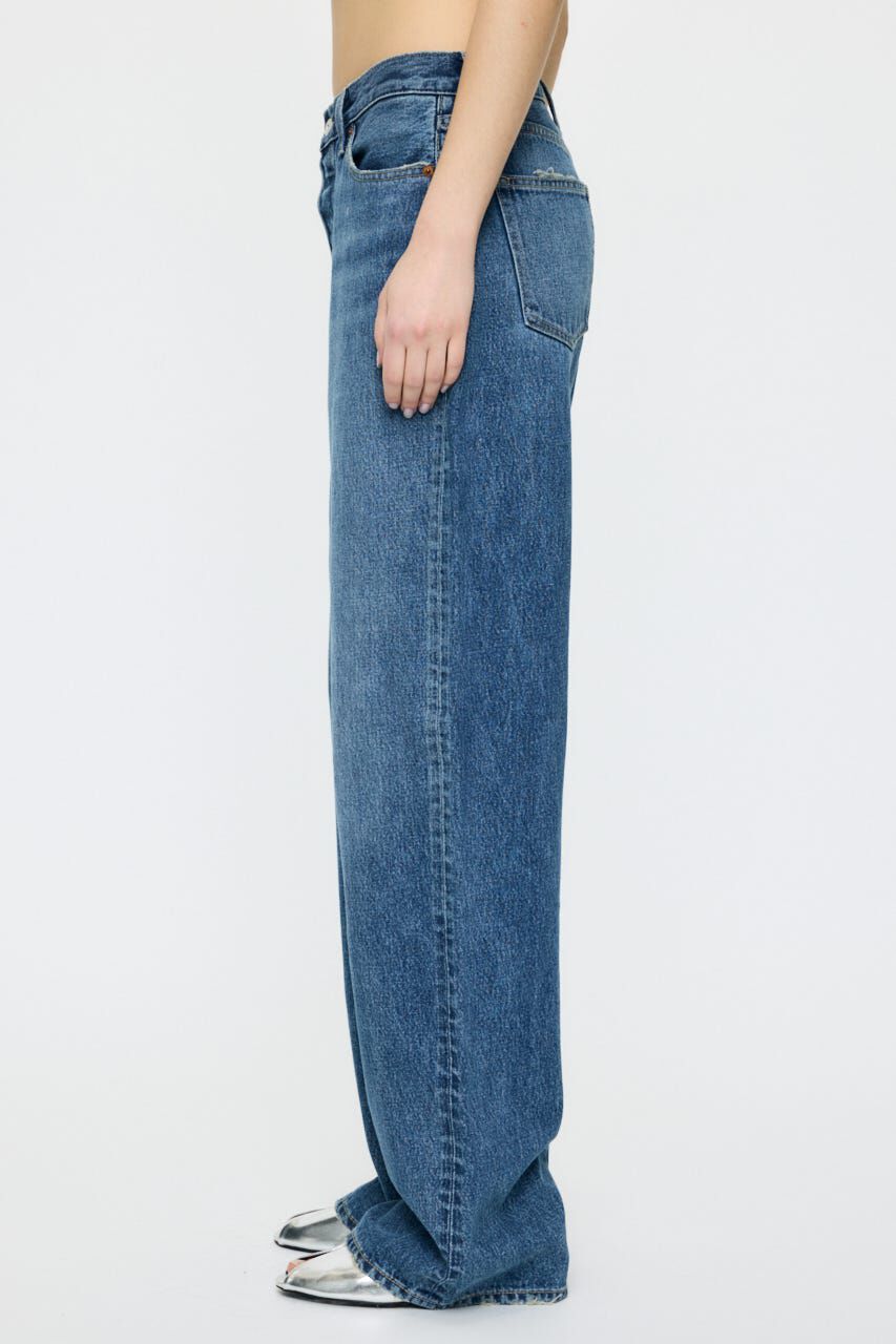 MOUSSY「LOW SLUNG ストレート」|デニム|