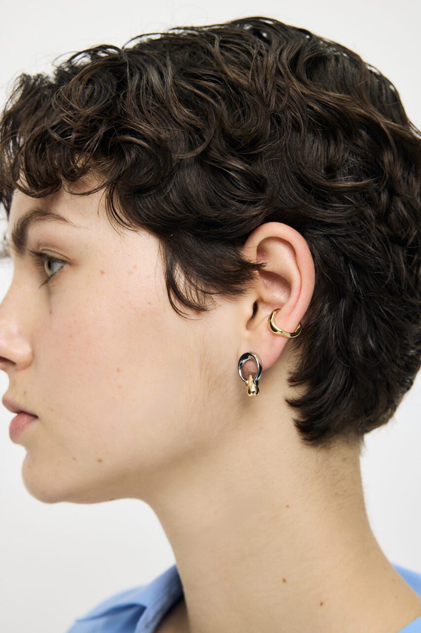 MOUSSY「DROPPED EARRING & CUFF セット」|ピアス|