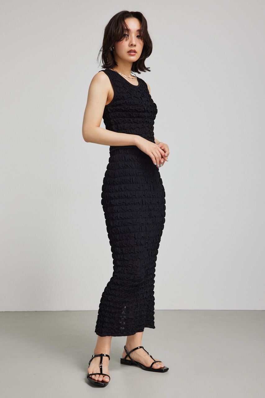 rienda「ポップコーンニットトップス」|タンクトップ|