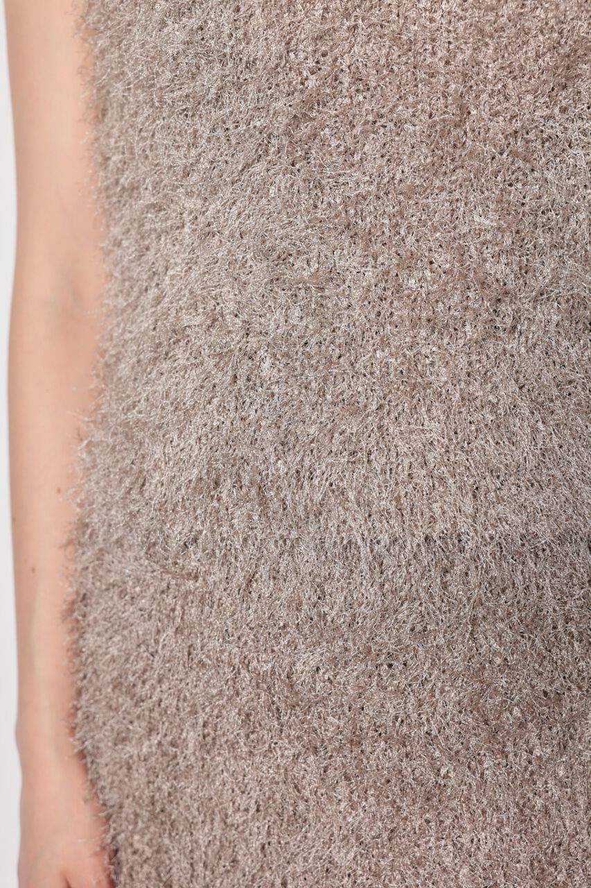 rienda「オフタートルノースリーシャギーニットトップス」|ニット・セーター|