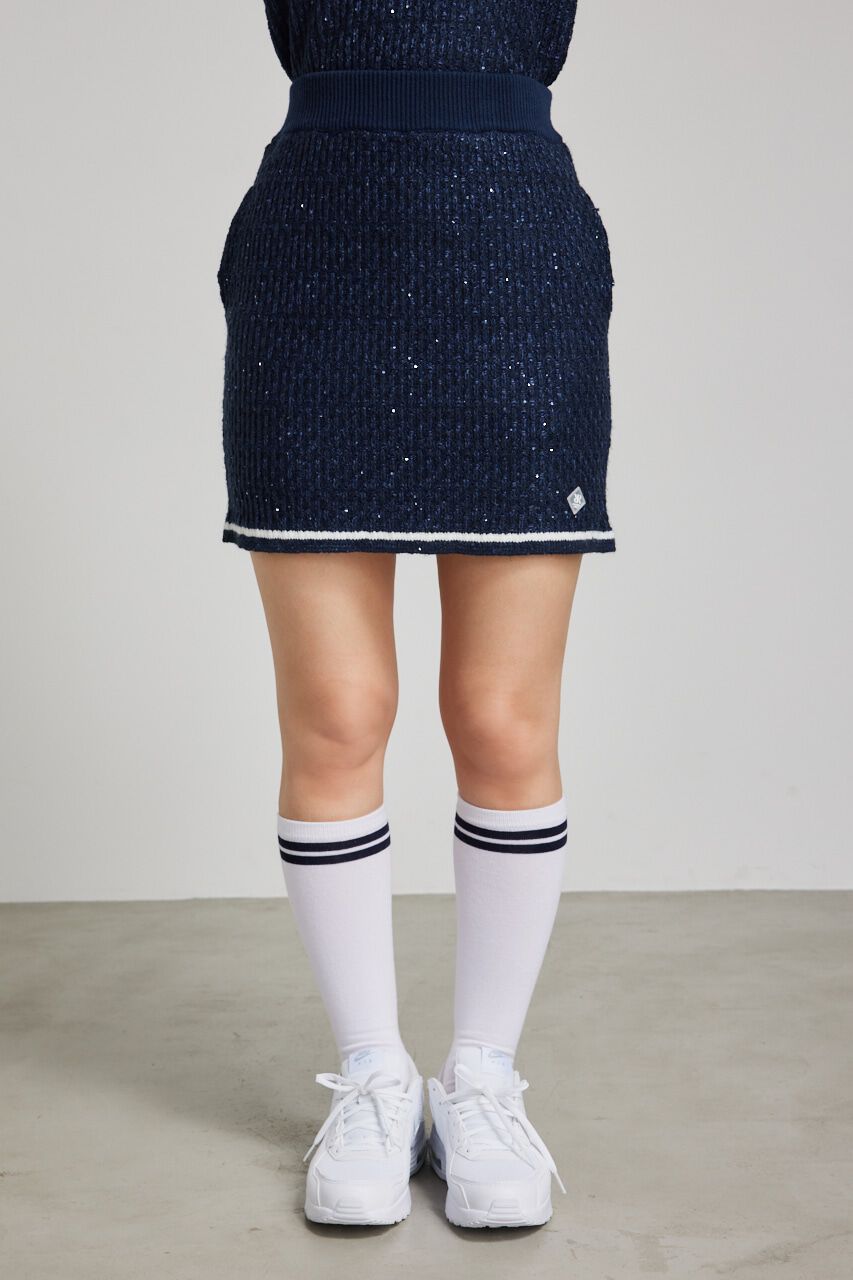 rienda「ニットツイードタイトJW/SK」|スカート|