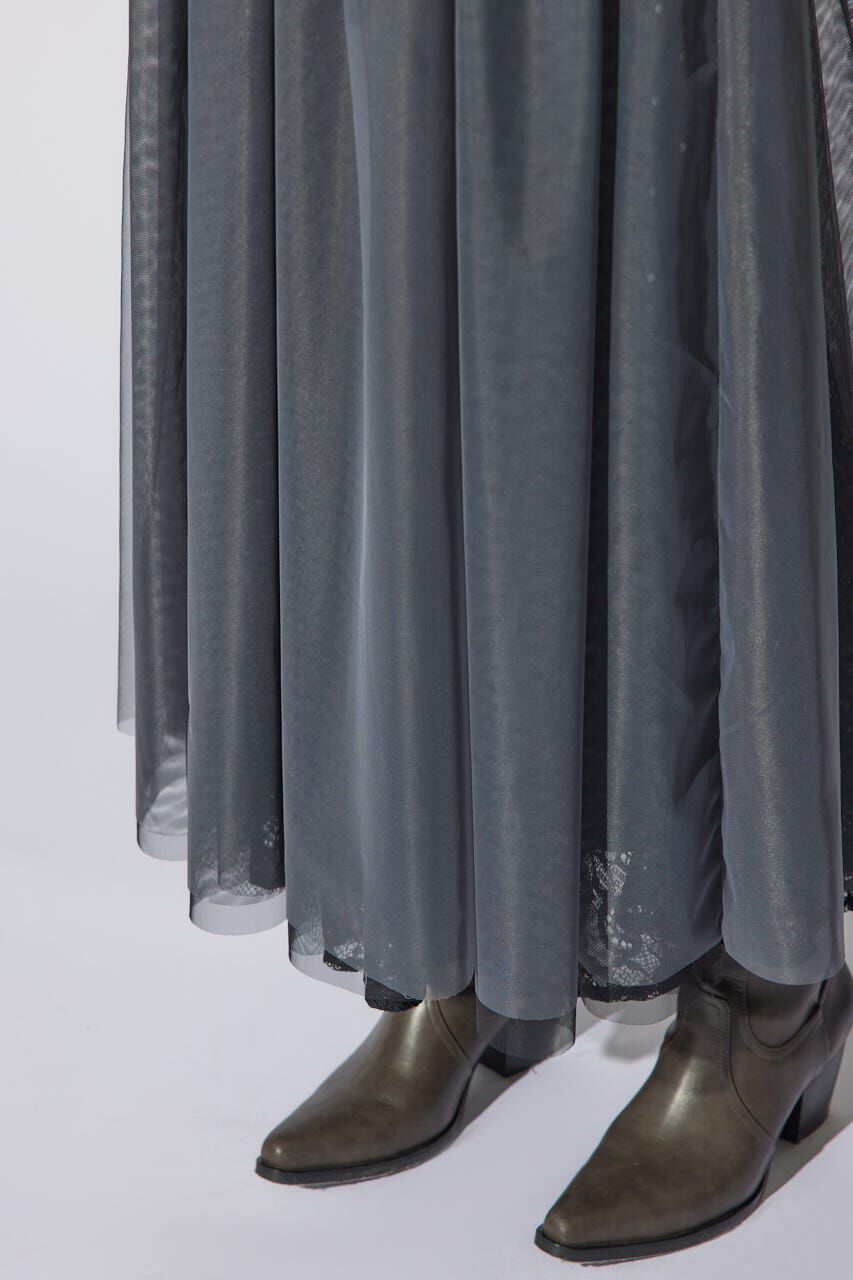 rienda「チュールコンビトレンチコート」|その他|