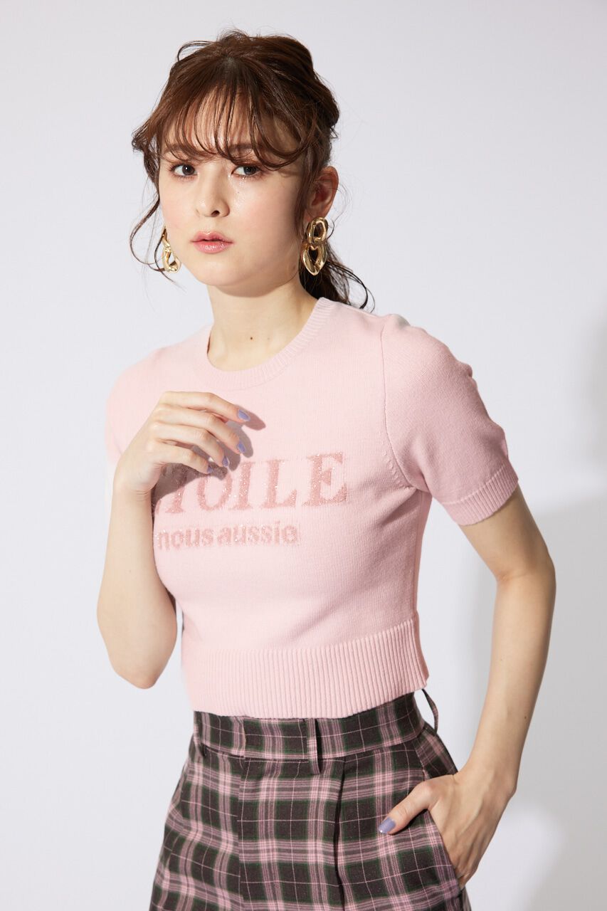 rienda「ETOILEジャガードニットトップス」|ニット・セーター|