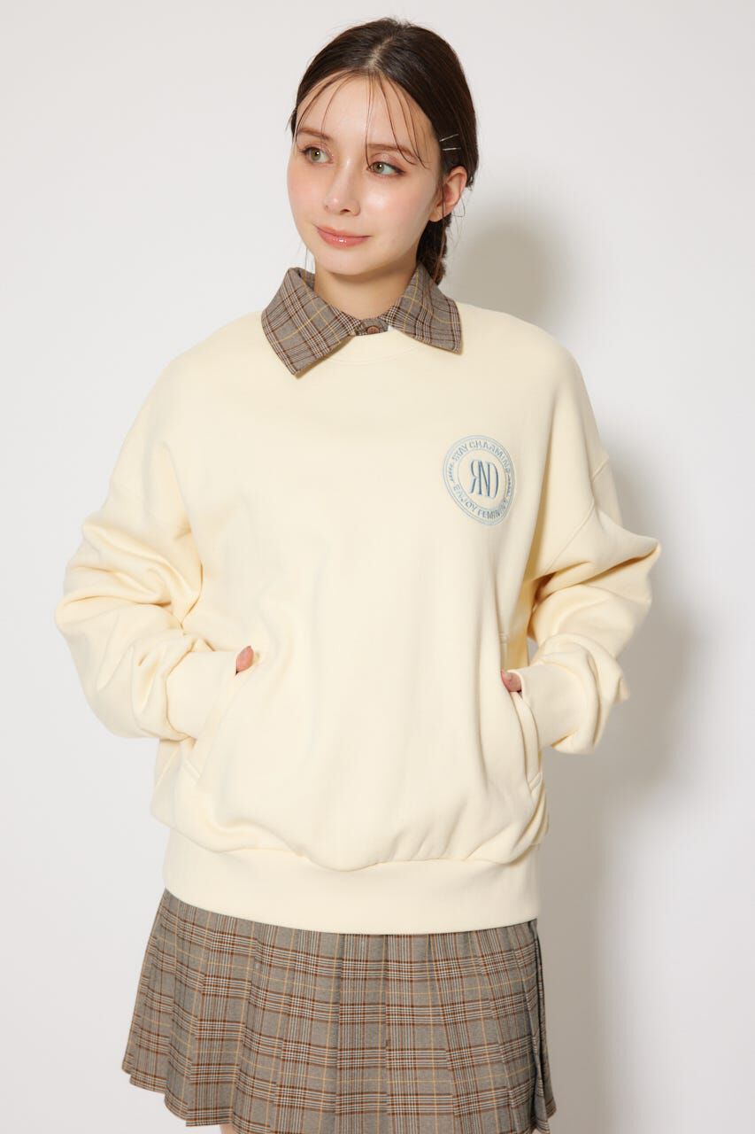 rienda「ユニセックスルーズスウェットトップス」|Tシャツ・カットソー|