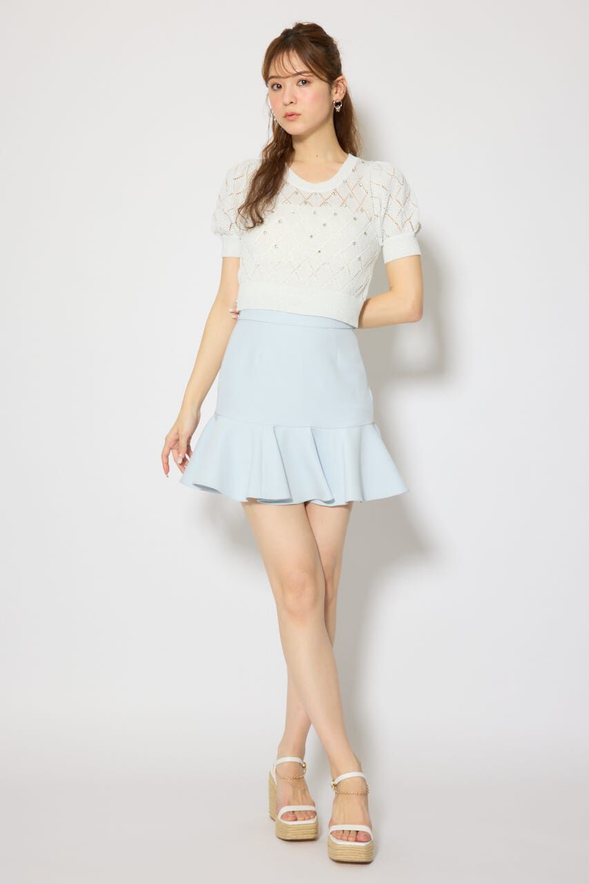 rienda「サーキュラーフレアジャストウエストスカート」|スカート|