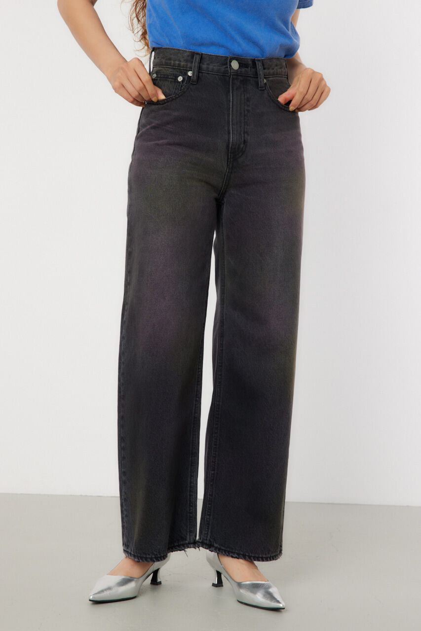 RODEO CROWNS「スプレーワイドパンツ」|デニム|