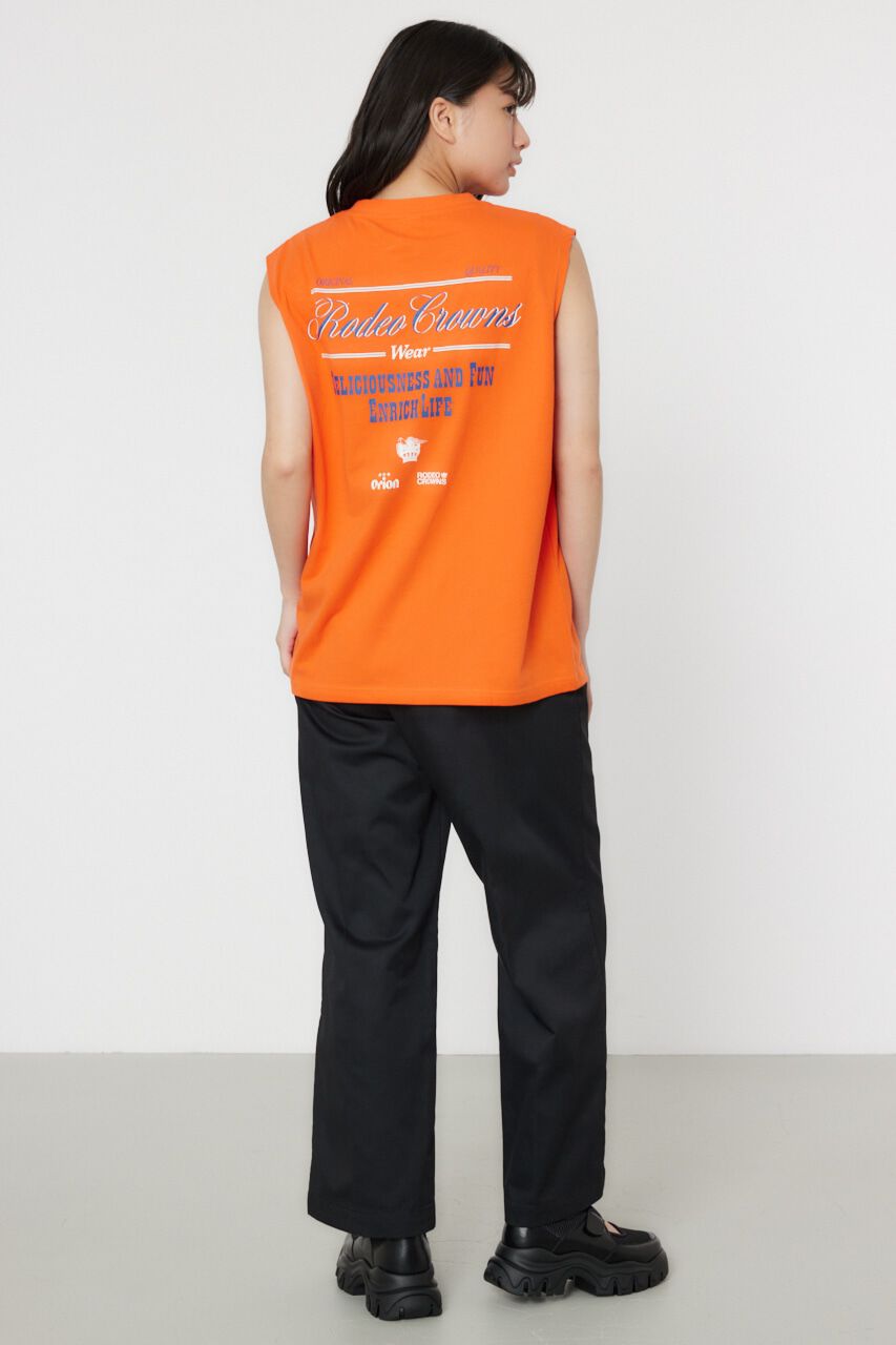 RODEO CROWNS「Orion Beer x RCSノースリーブトップス」|タンクトップ|