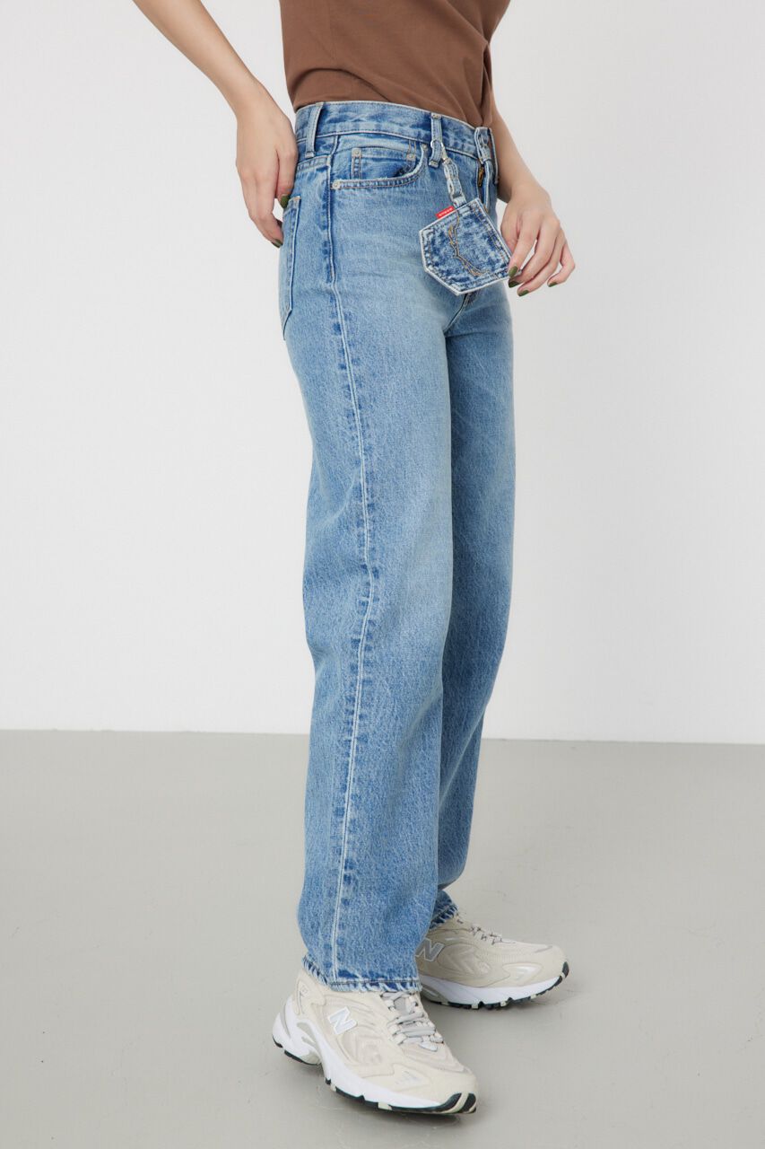 RODEO CROWNS「ポケットポーチストレートデニム」|デニム|