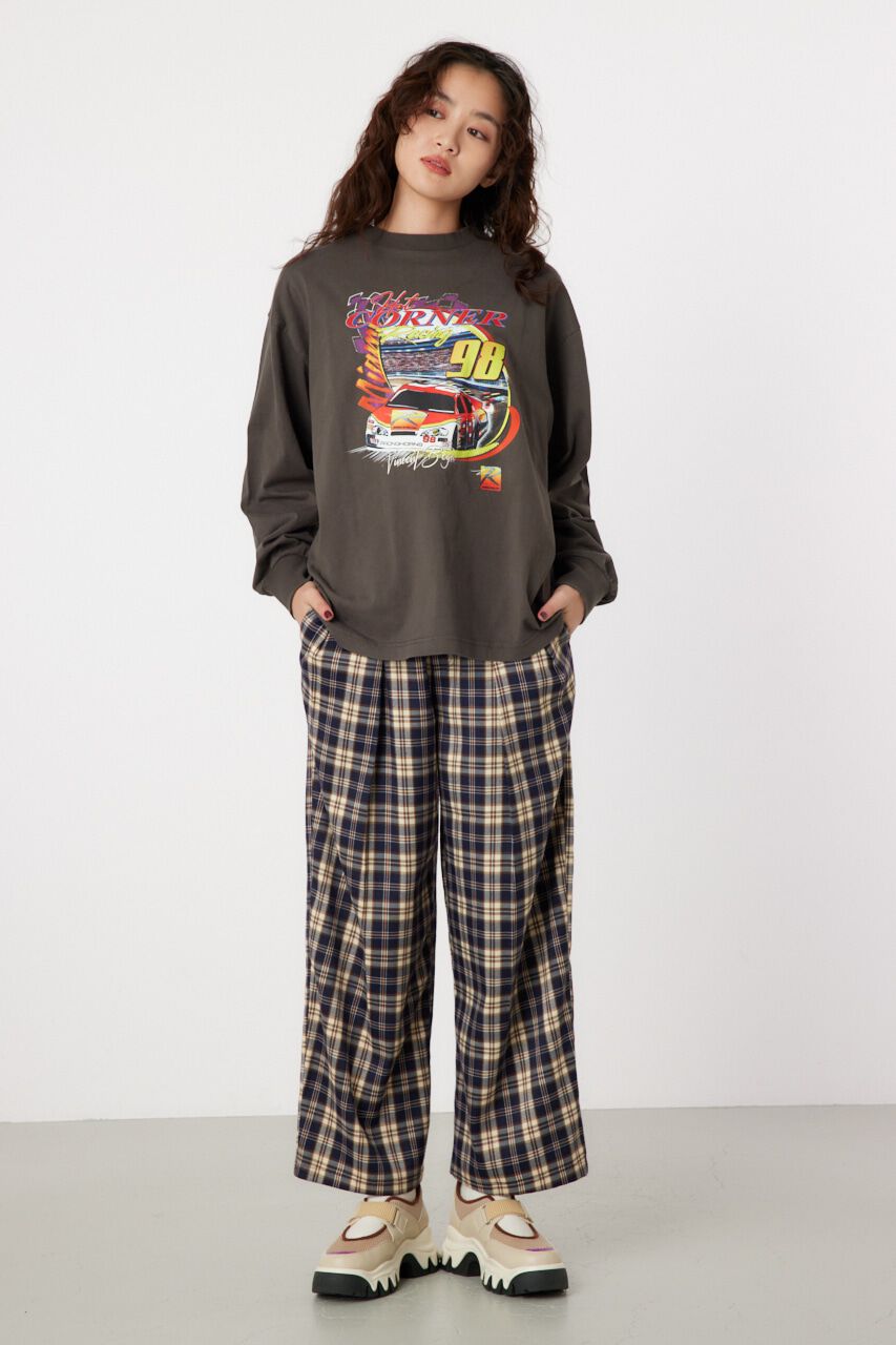 RODEO CROWNS「G/O AUTO RACING ロングTシャツ」|Tシャツ・カットソー|