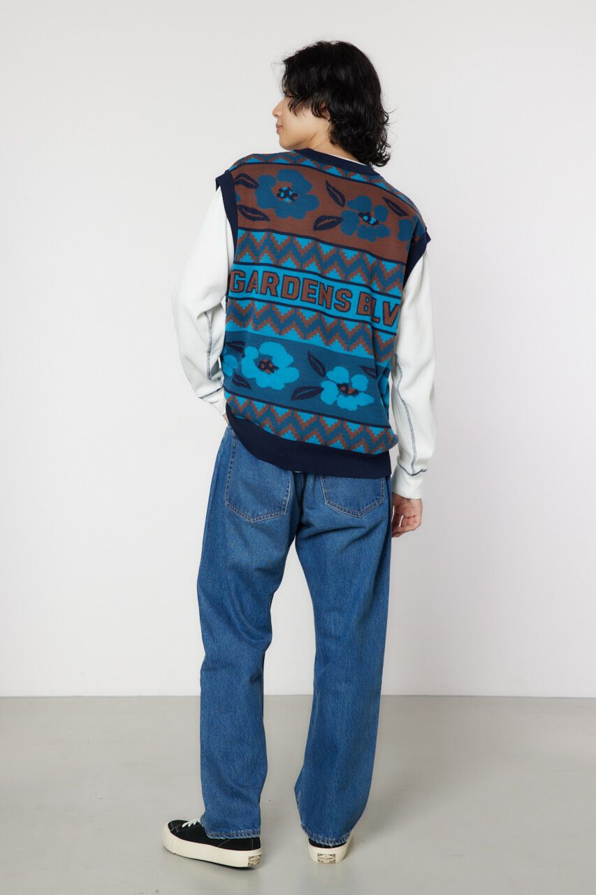 RODEO CROWNS「JQDニットベスト」|ニット・セーター|