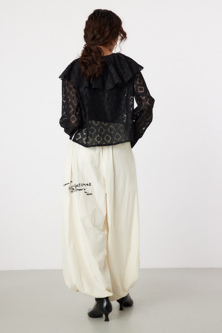 RODEO CROWNS「ラッフルレースボレロ」|シャツ・ブラウス|